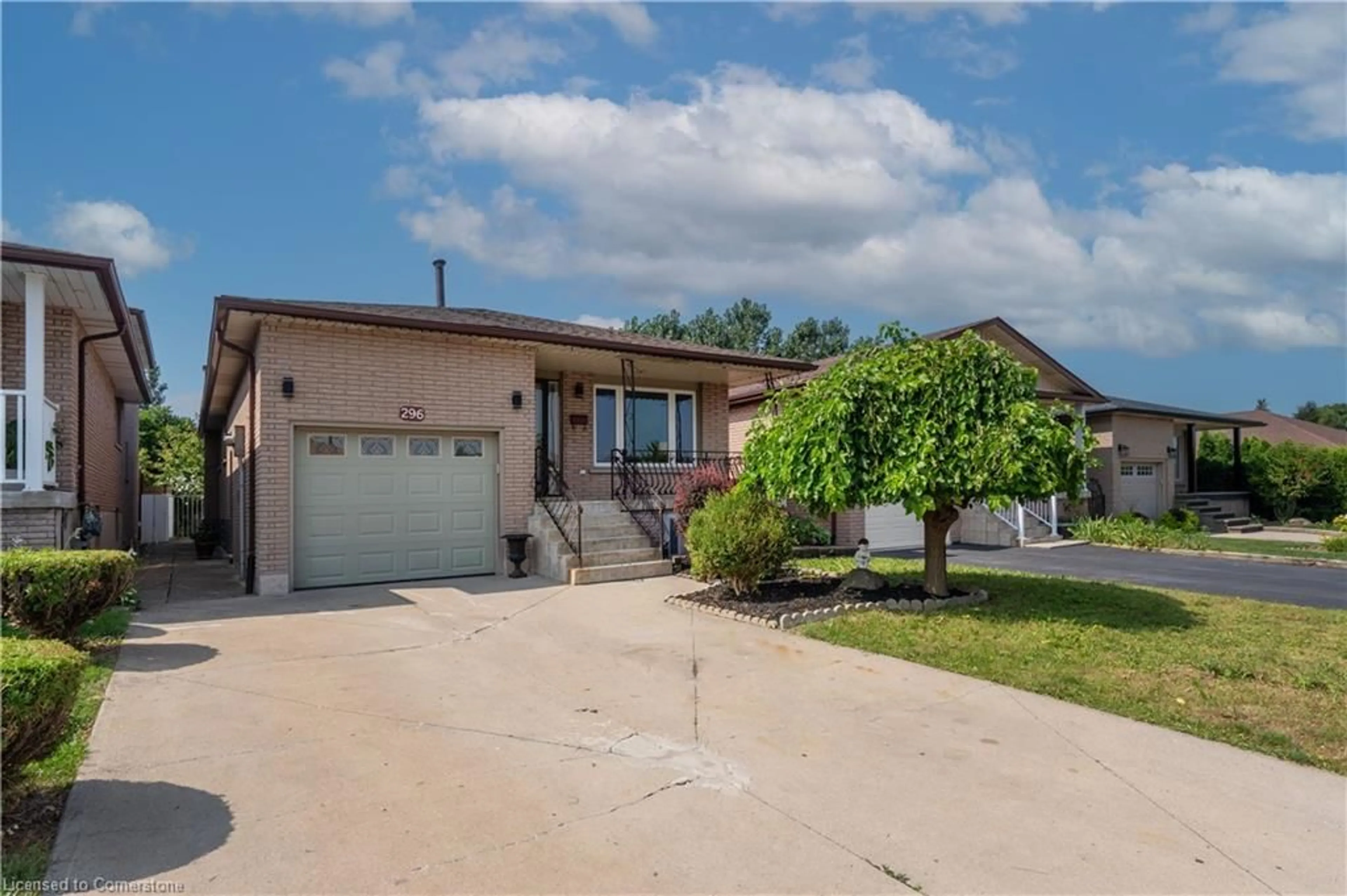 Frontside or backside of a home, the street view for 296 Clifton Downs Rd, Hamilton Ontario L9C 7A9