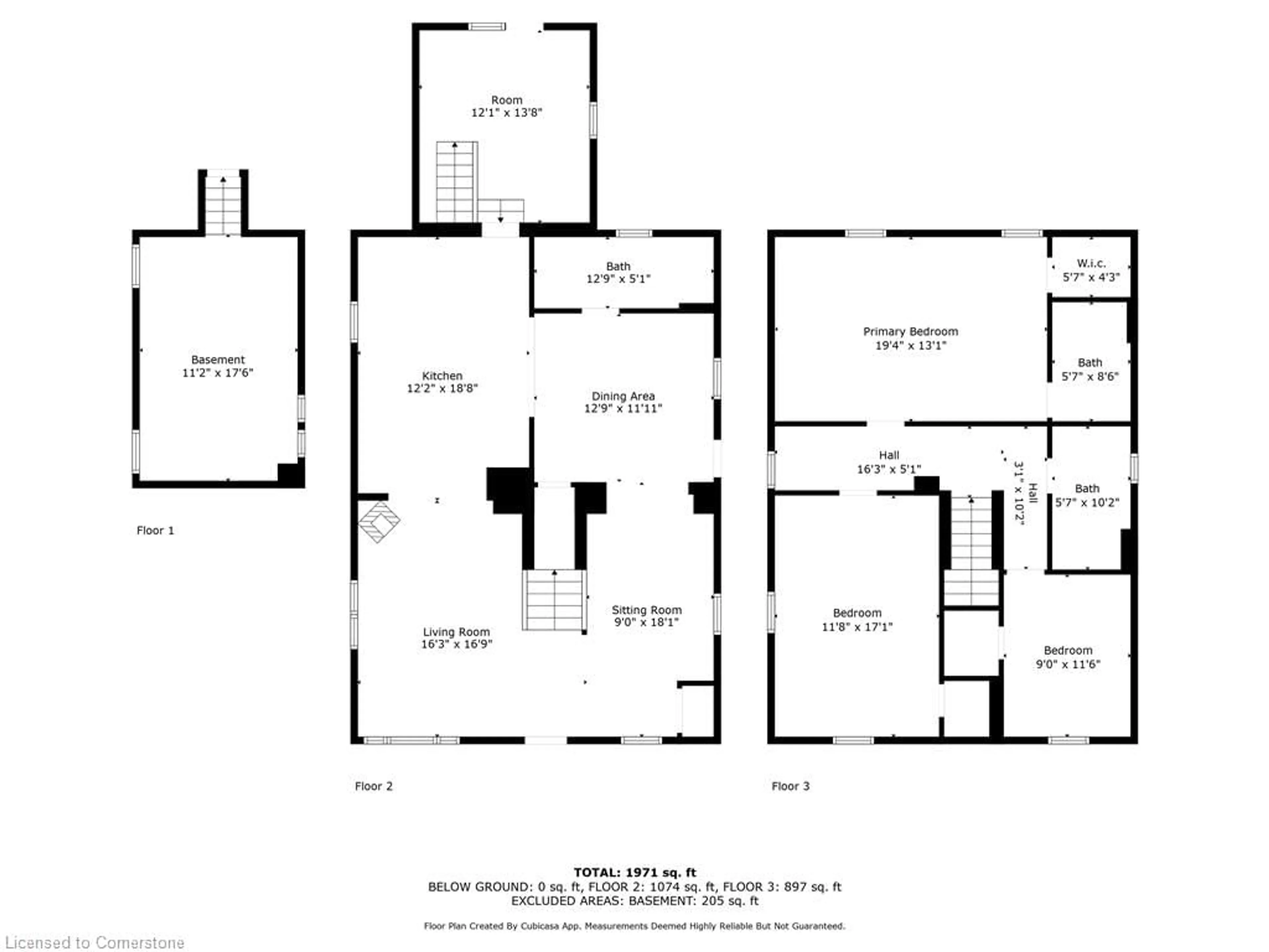 Floor plan for 21 Canby St, Thorold Ontario L0S 1A0