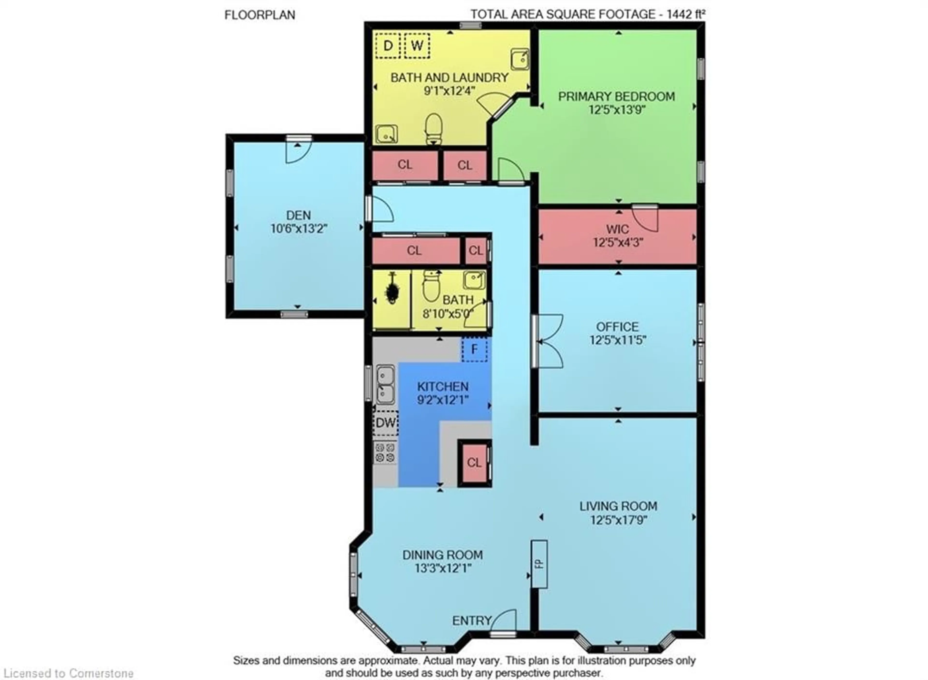 Floor plan for 3033 Townline Rd #223, Stevensville Ontario L0S 1S1