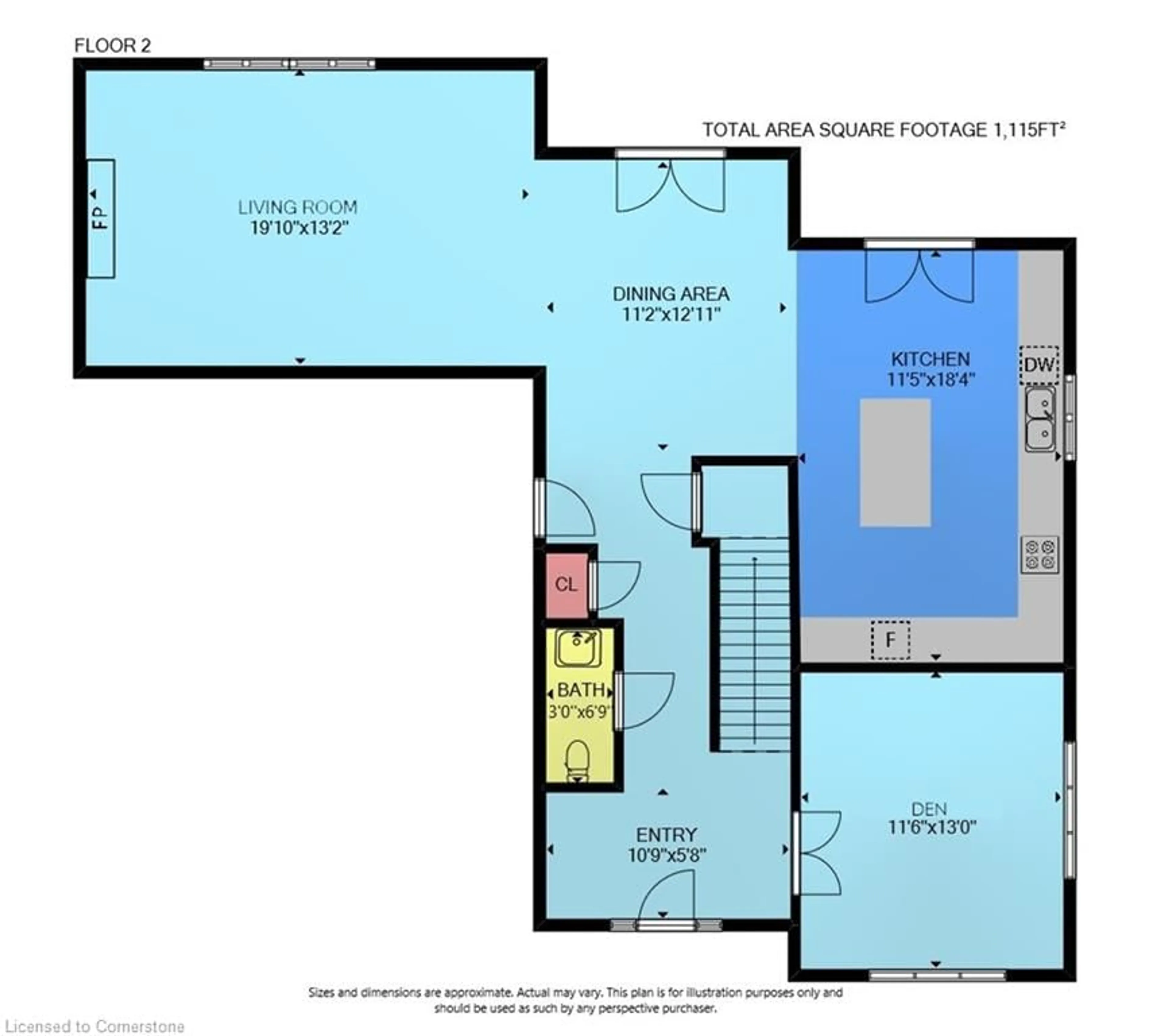 Floor plan for 4 Meritage Lane, Niagara-on-the-Lake Ontario L0S 1J0