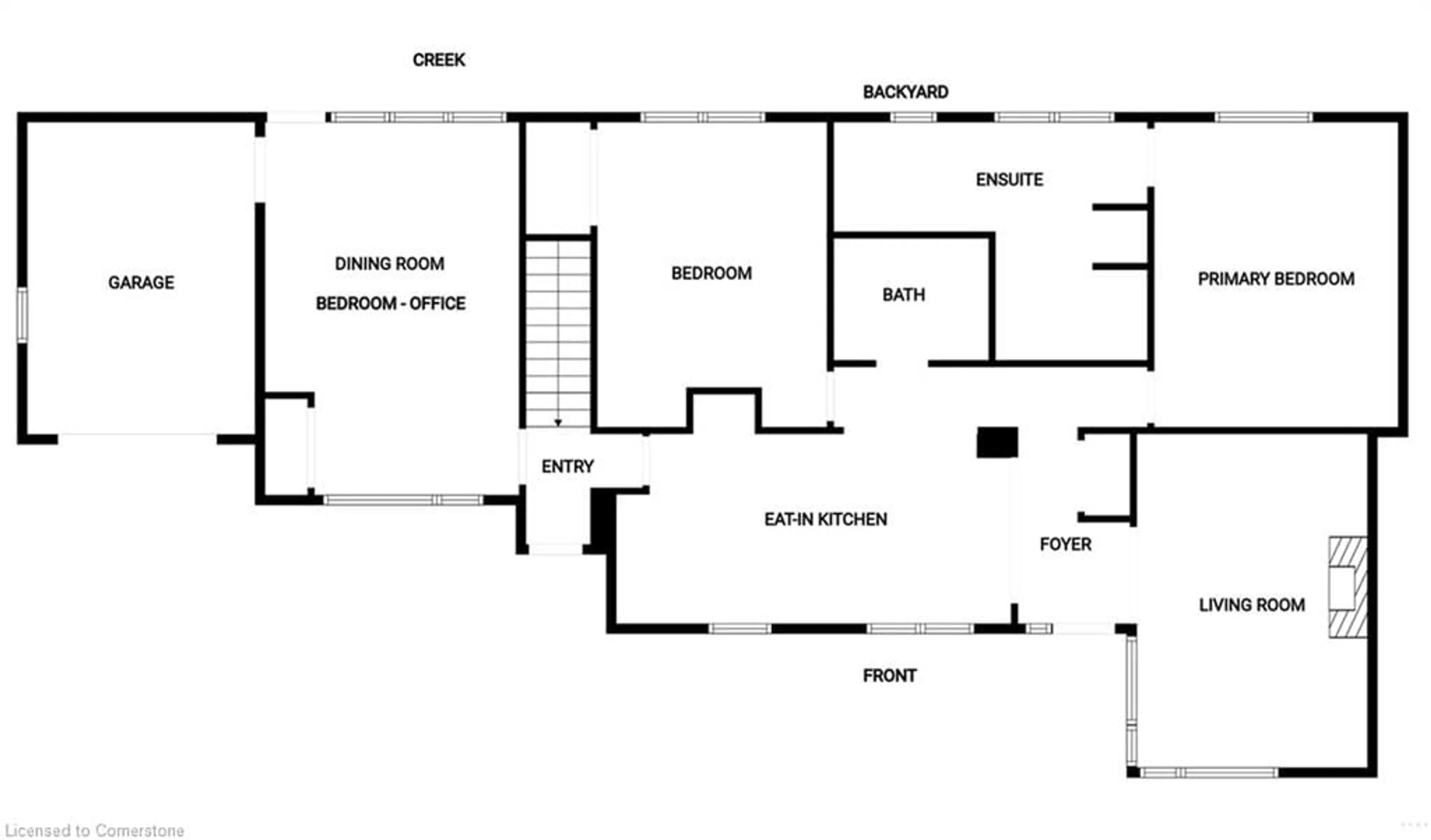 Floor plan for 3836 Brookside Dr, Lincoln Ontario L0R 2C0