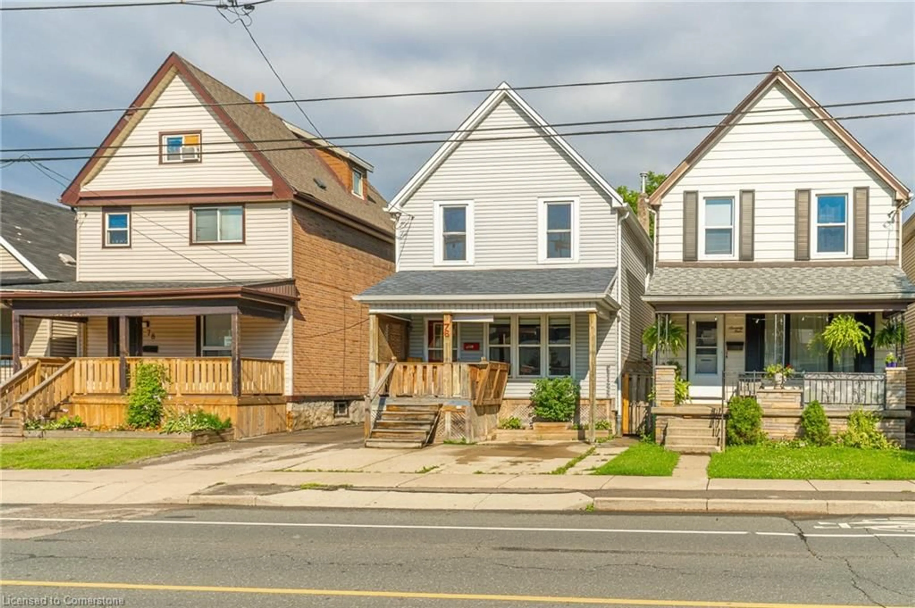 A pic from exterior of the house or condo, the street view for 76 Gage Ave, Hamilton Ontario L8L 7A1