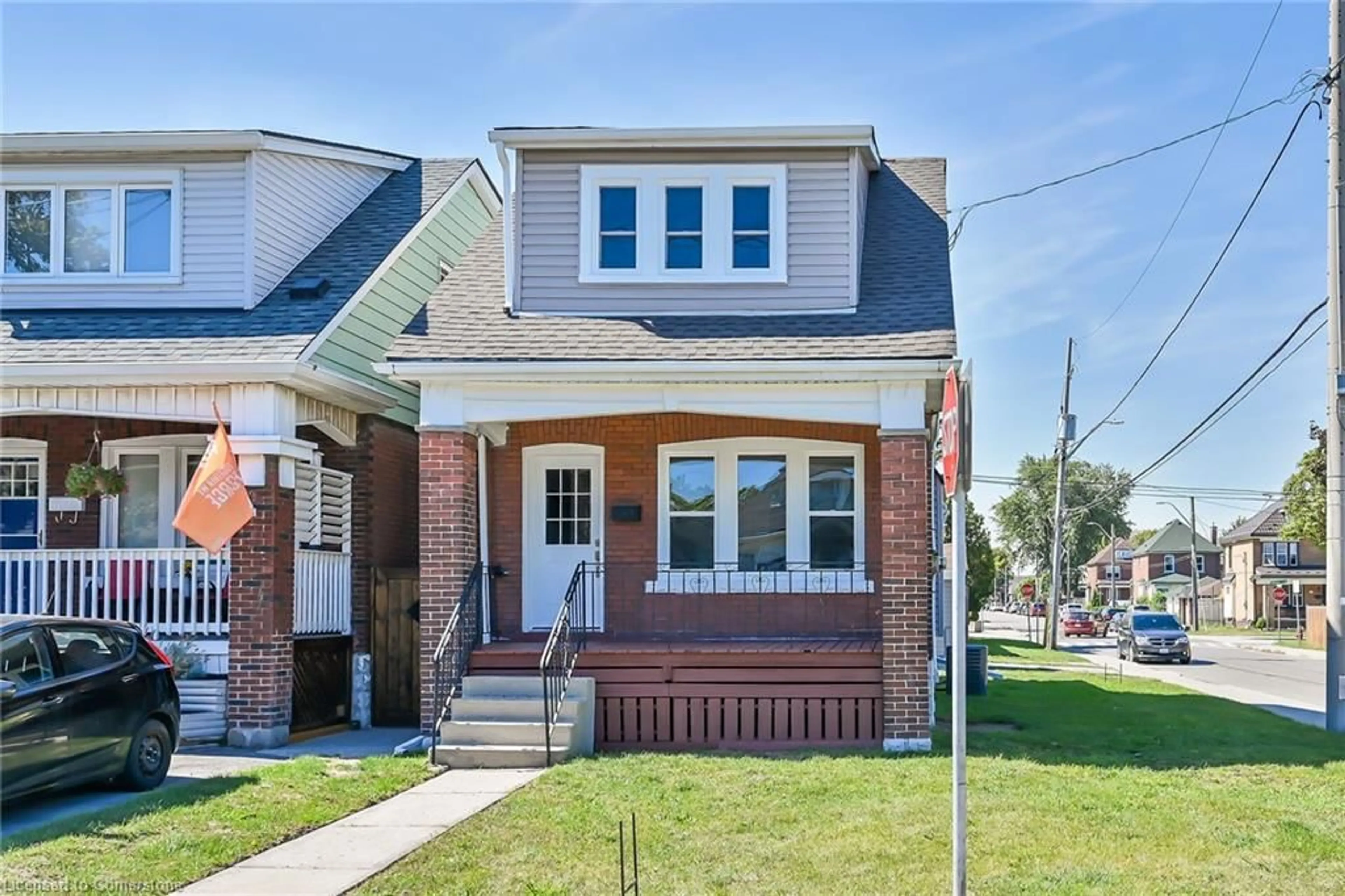 Home with brick exterior material for 145 Connaught Ave, Hamilton Ontario L8L 6Z2