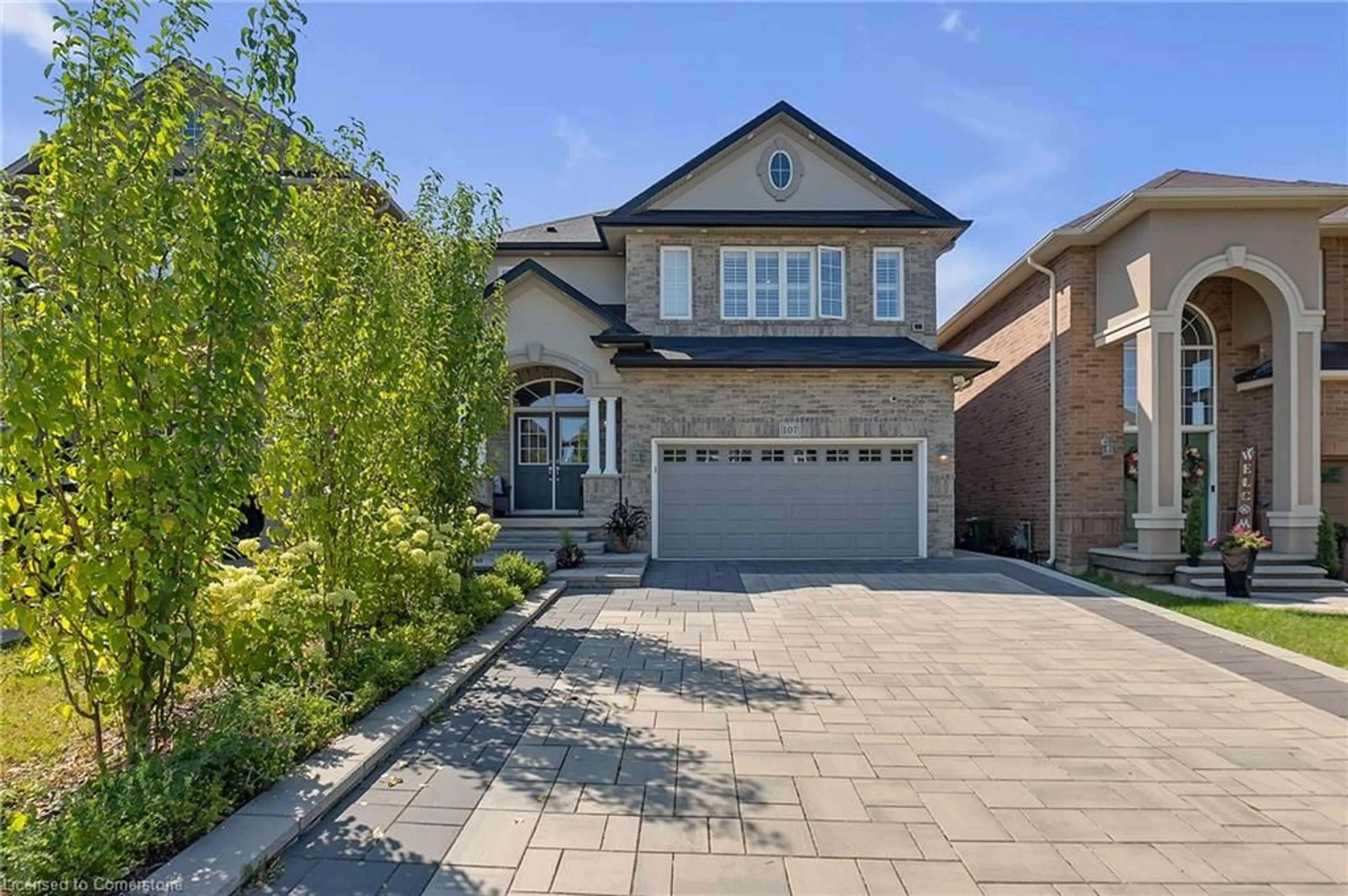 Frontside or backside of a home, the street view for 107 Vinton Rd, Ancaster Ontario L9K 0G6