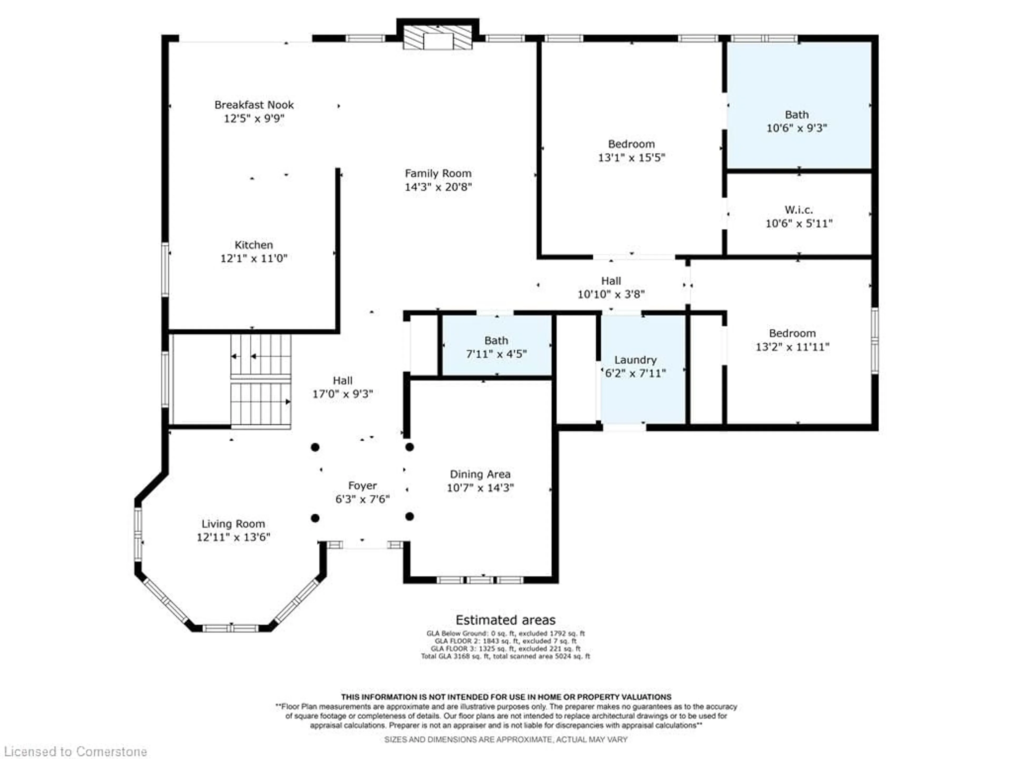 Floor plan for 34 Penfold Crt, Mount Hope Ontario L0R 1W0