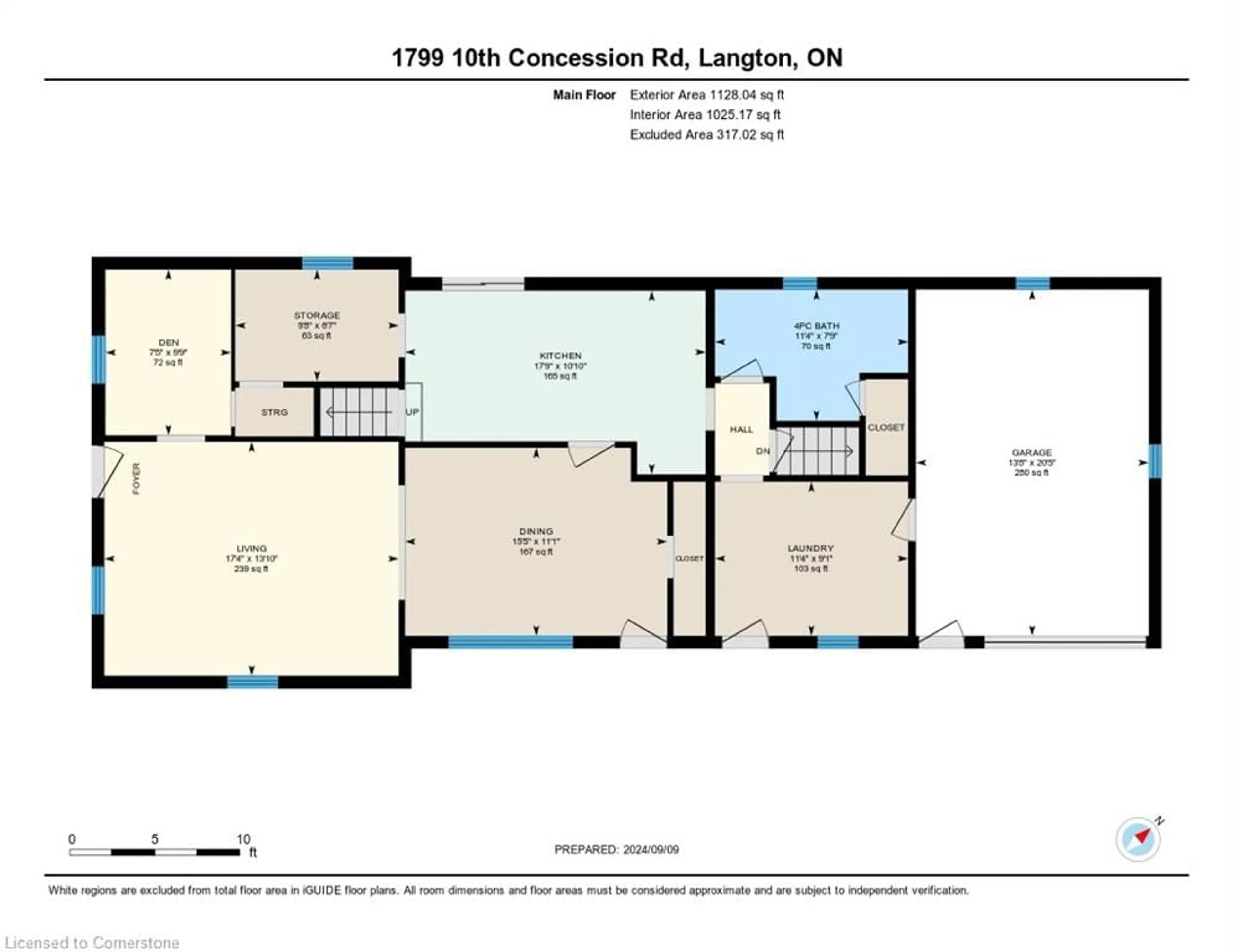 Floor plan for 1799 Concession 10 Rd, Langton Ontario N0E 1G0