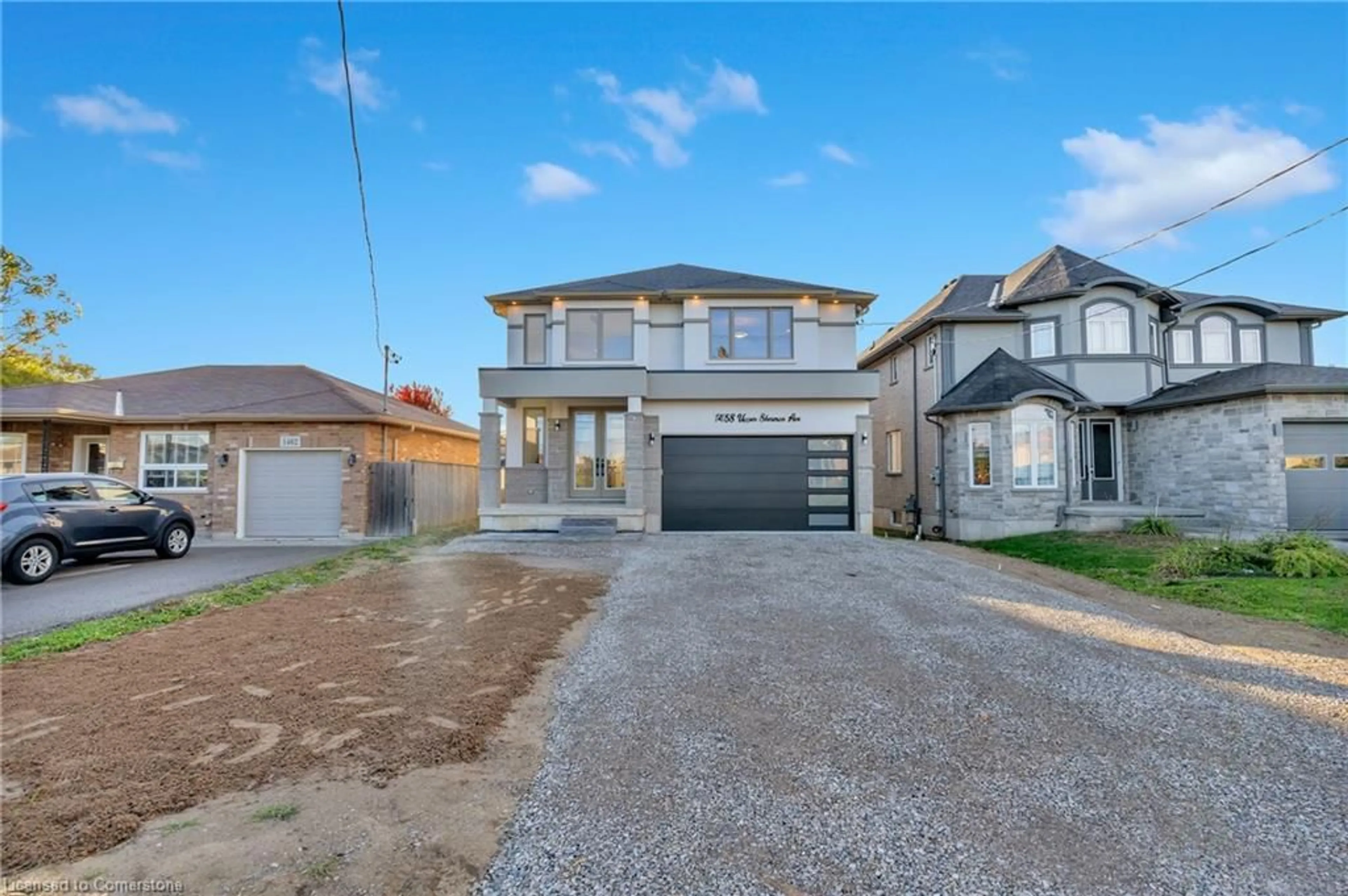 Frontside or backside of a home, the street view for 1458 Upper Sherman Ave, Hamilton Ontario L0L 1X1