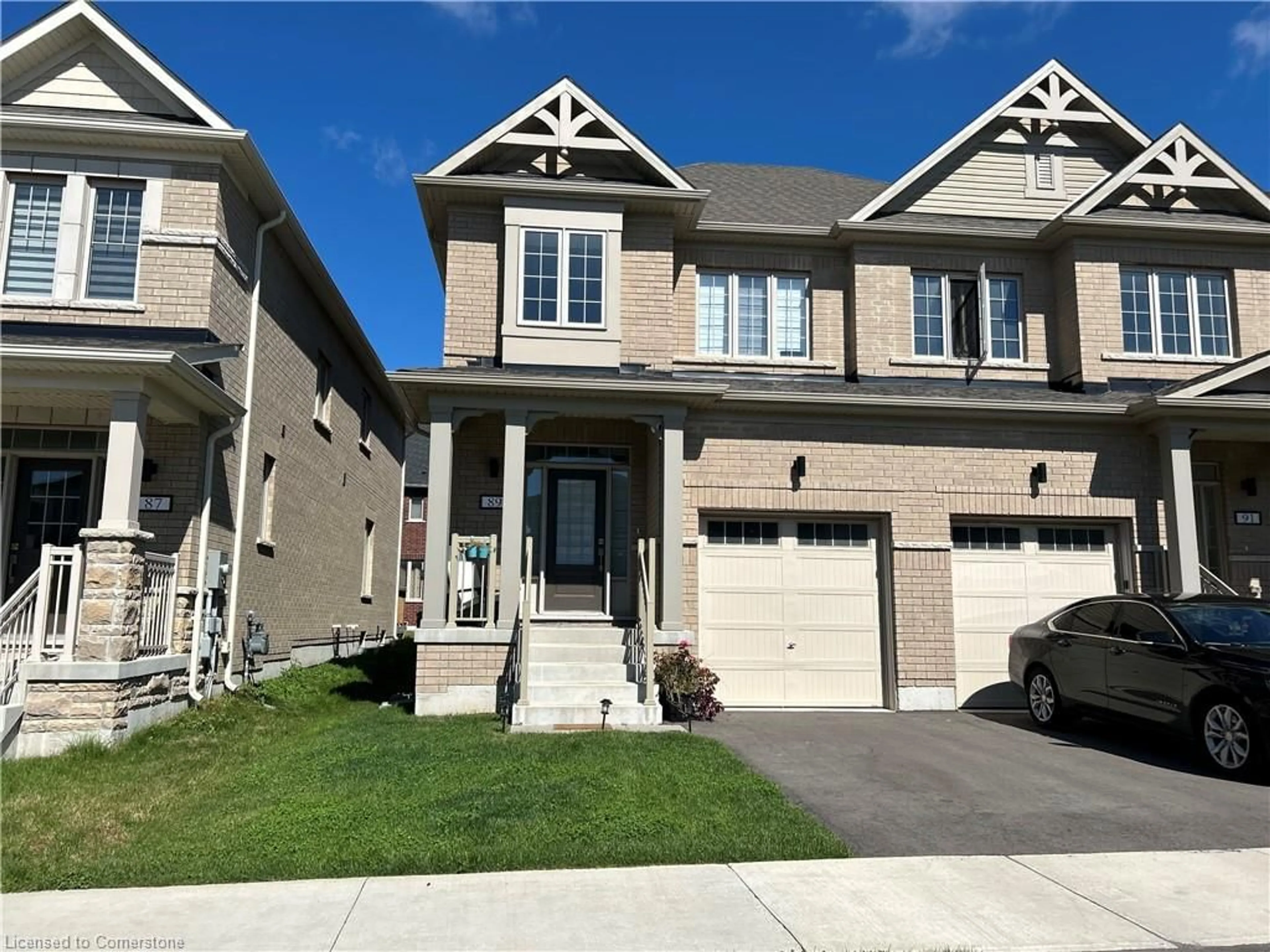 A pic from exterior of the house or condo, the street view for 89 Shepherd Dr, Barrie Ontario L9S 2Z4