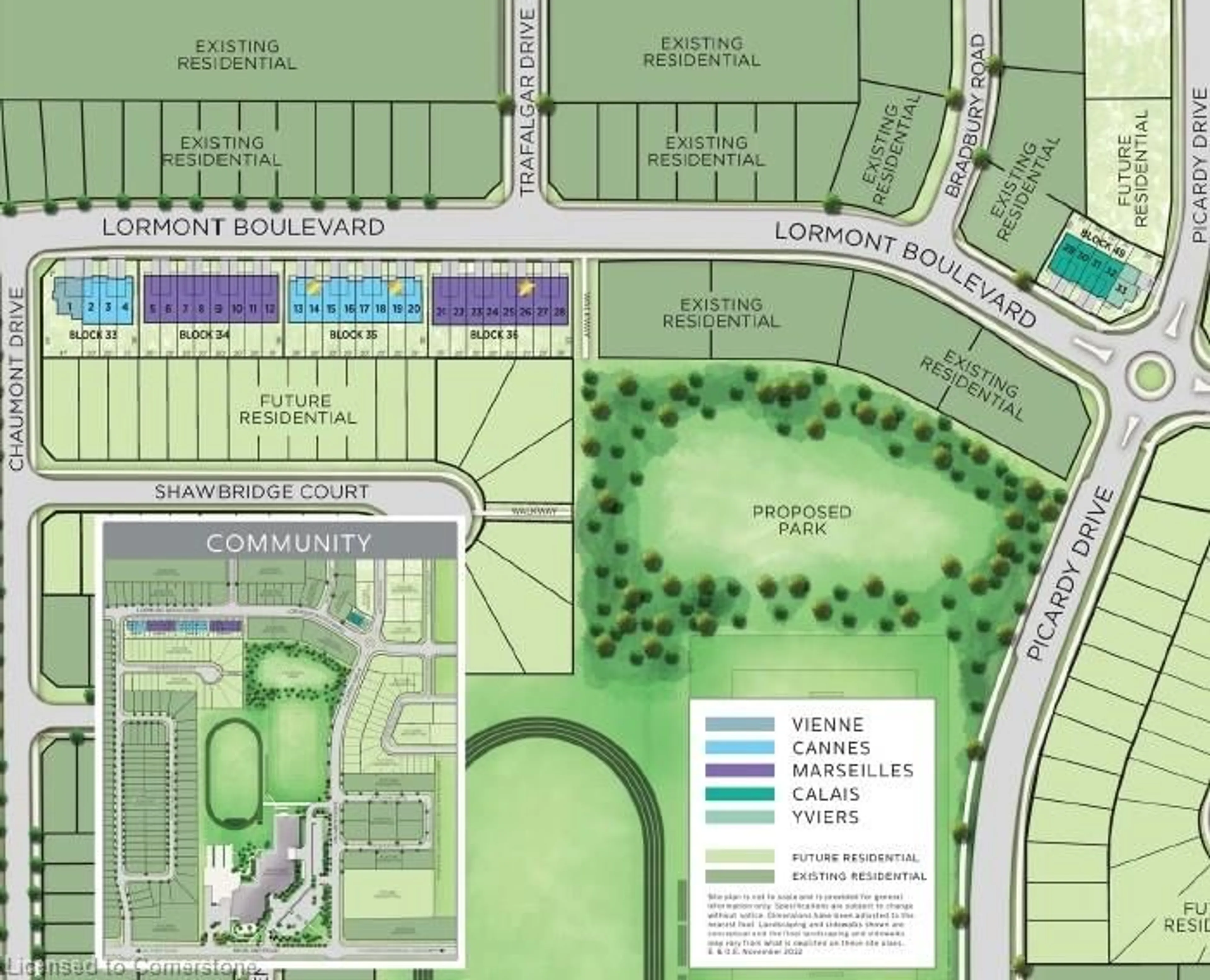 Floor plan for 189 Lormont Blvd (Lot 26), Hamilton Ontario L8J 0K2