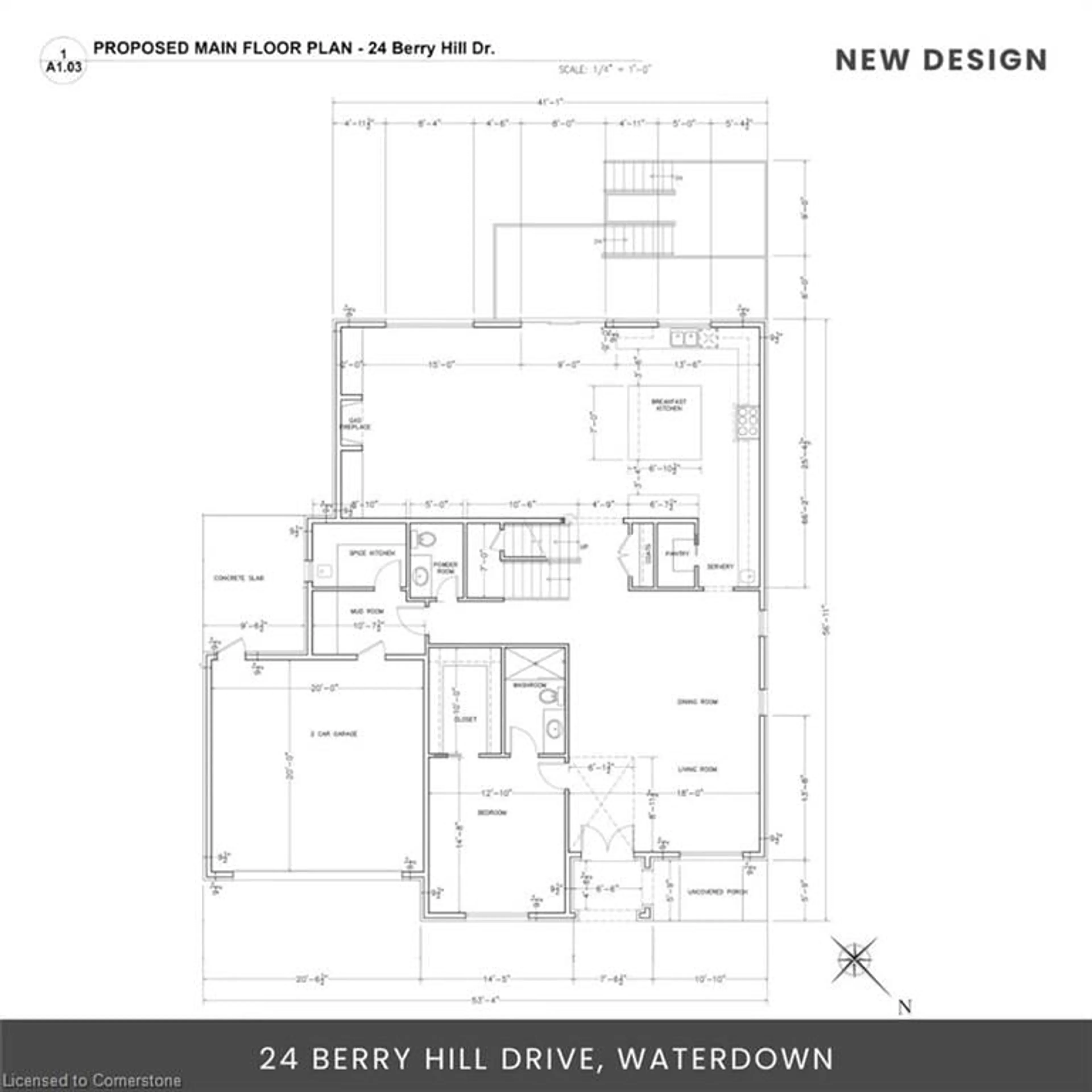 Floor plan for 24 Berry Hill Ave, Waterdown Ontario L8B 0E8