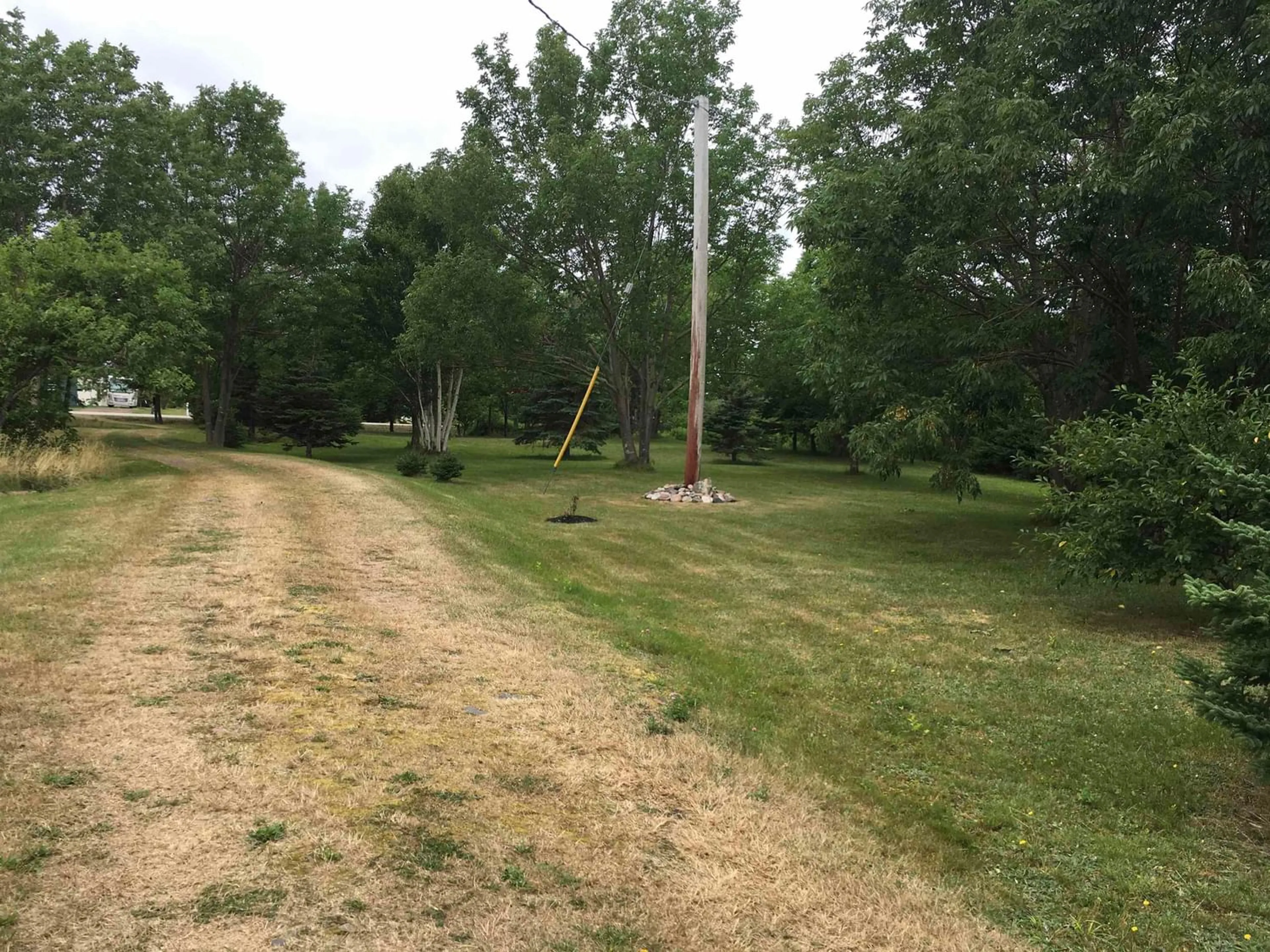 Fenced yard for 212 Lapointe Rd, Petit Étang Nova Scotia B0E 1H0