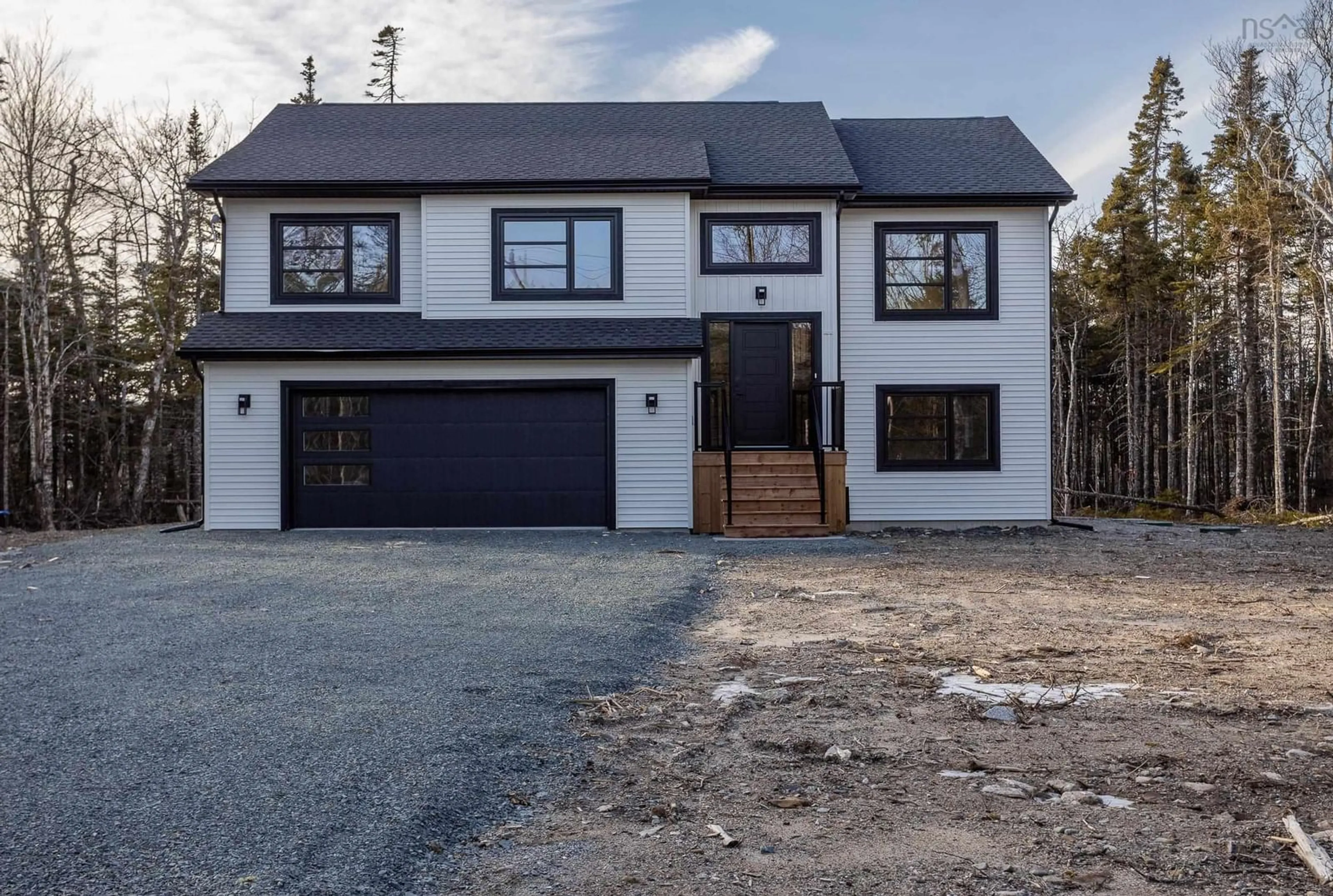 Home with stone exterior material for 1845 Old Sambro Rd, Williamswood Nova Scotia B3V 1B7