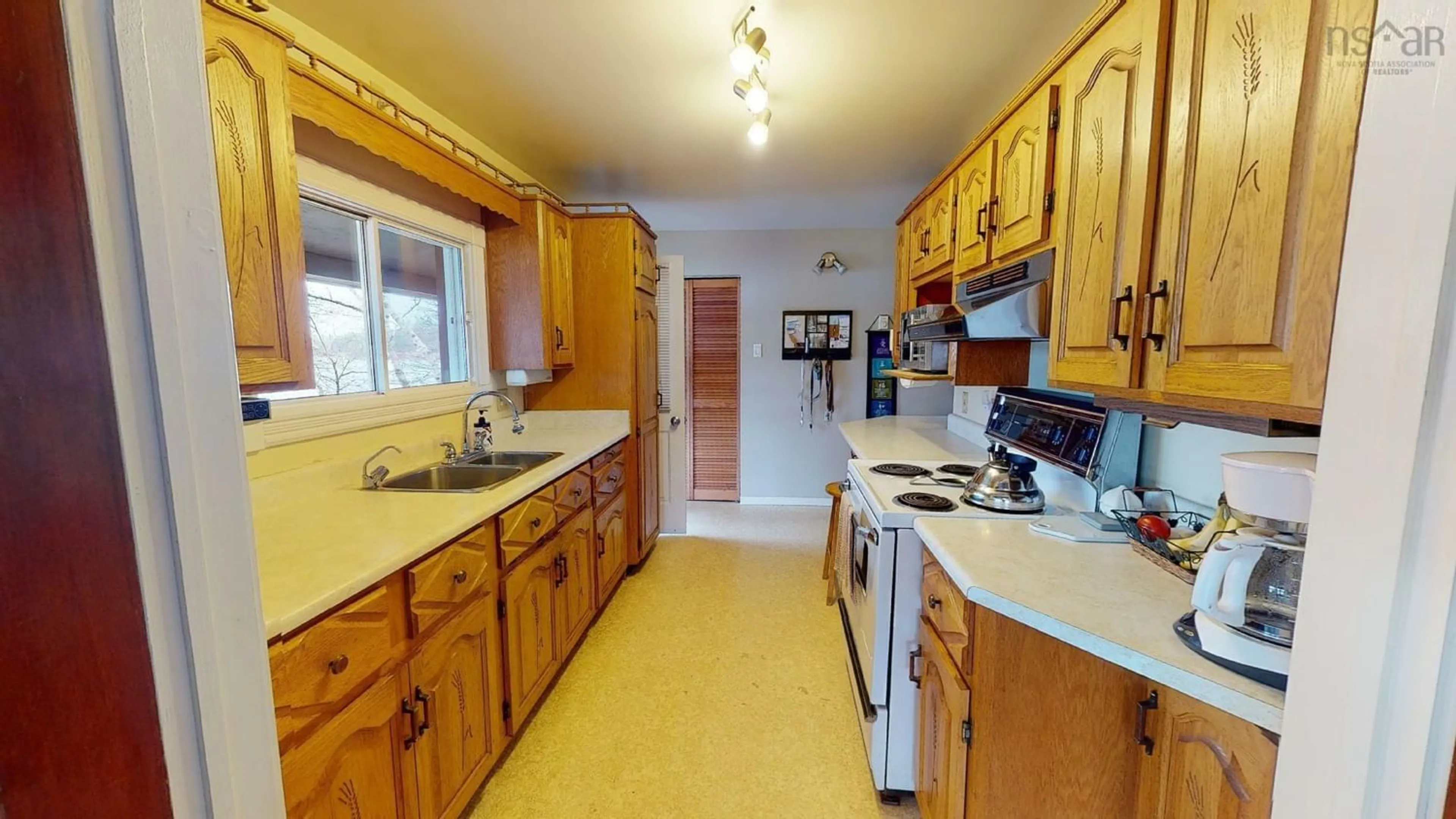 Standard kitchen, wood floors, cottage for 13249 Highway 7, Aspen Nova Scotia B1H 1E0