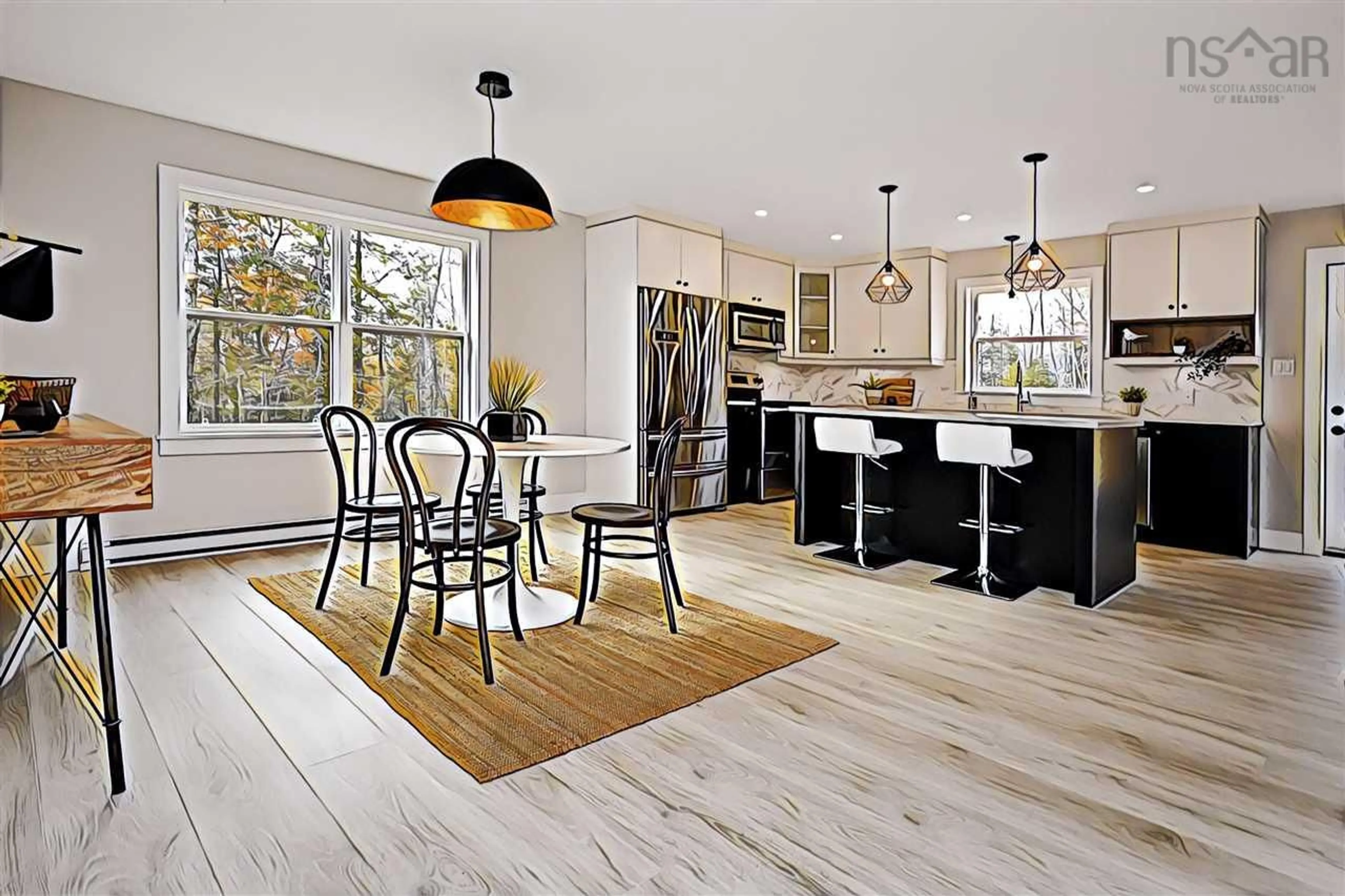 Contemporary kitchen for Lot 316 Hideaway Trail, Brookside Nova Scotia B3T 0M2