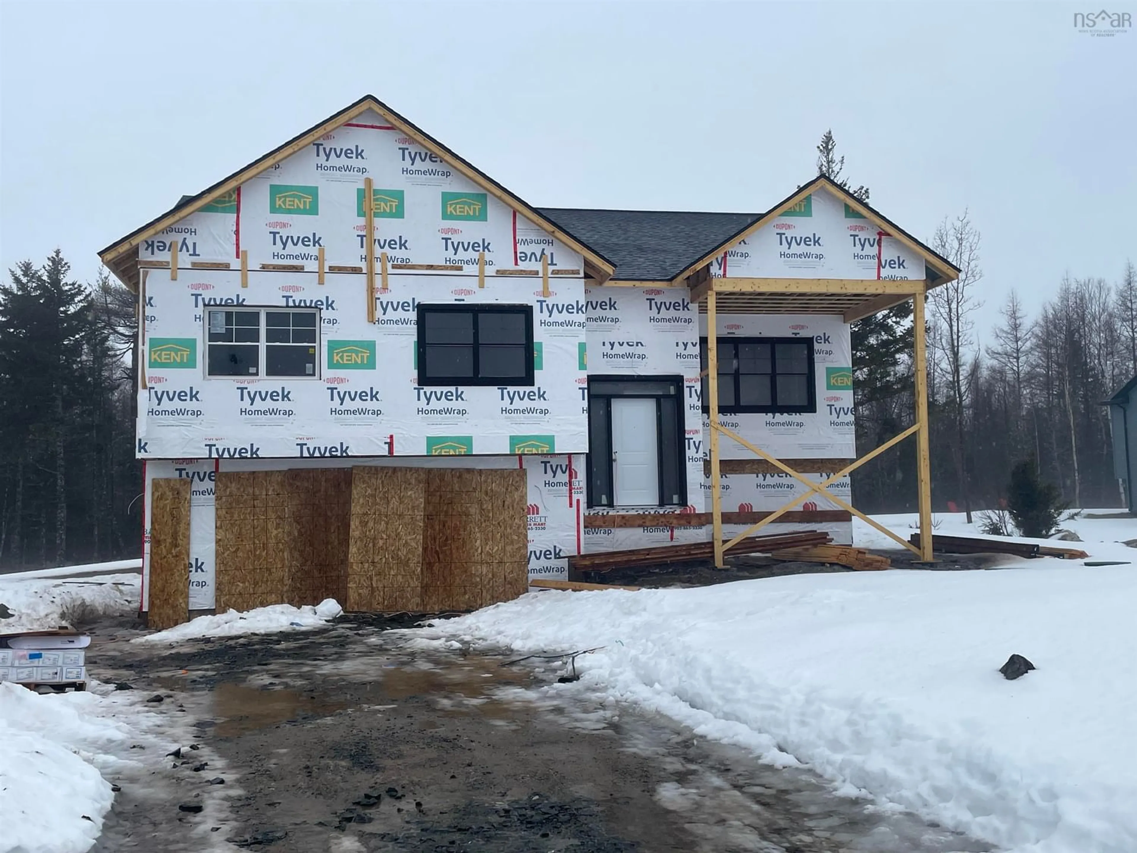 Home with vinyl exterior material for 81 Cottontail Lane, Mineville Nova Scotia B2Z 0C5