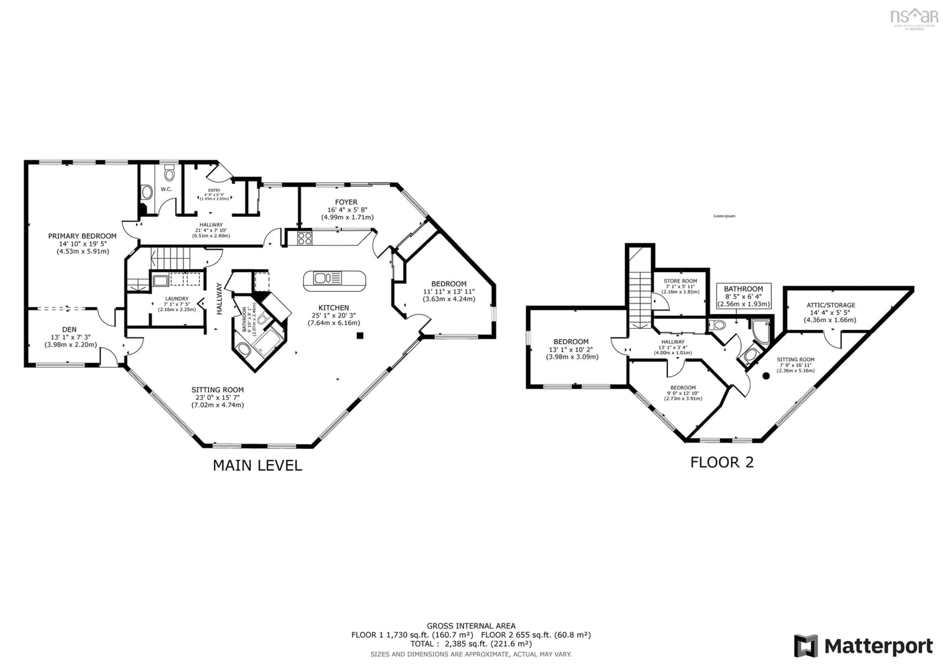 Floor plan for 62 Semple Creek Rd, Brule Nova Scotia B0K 1V0