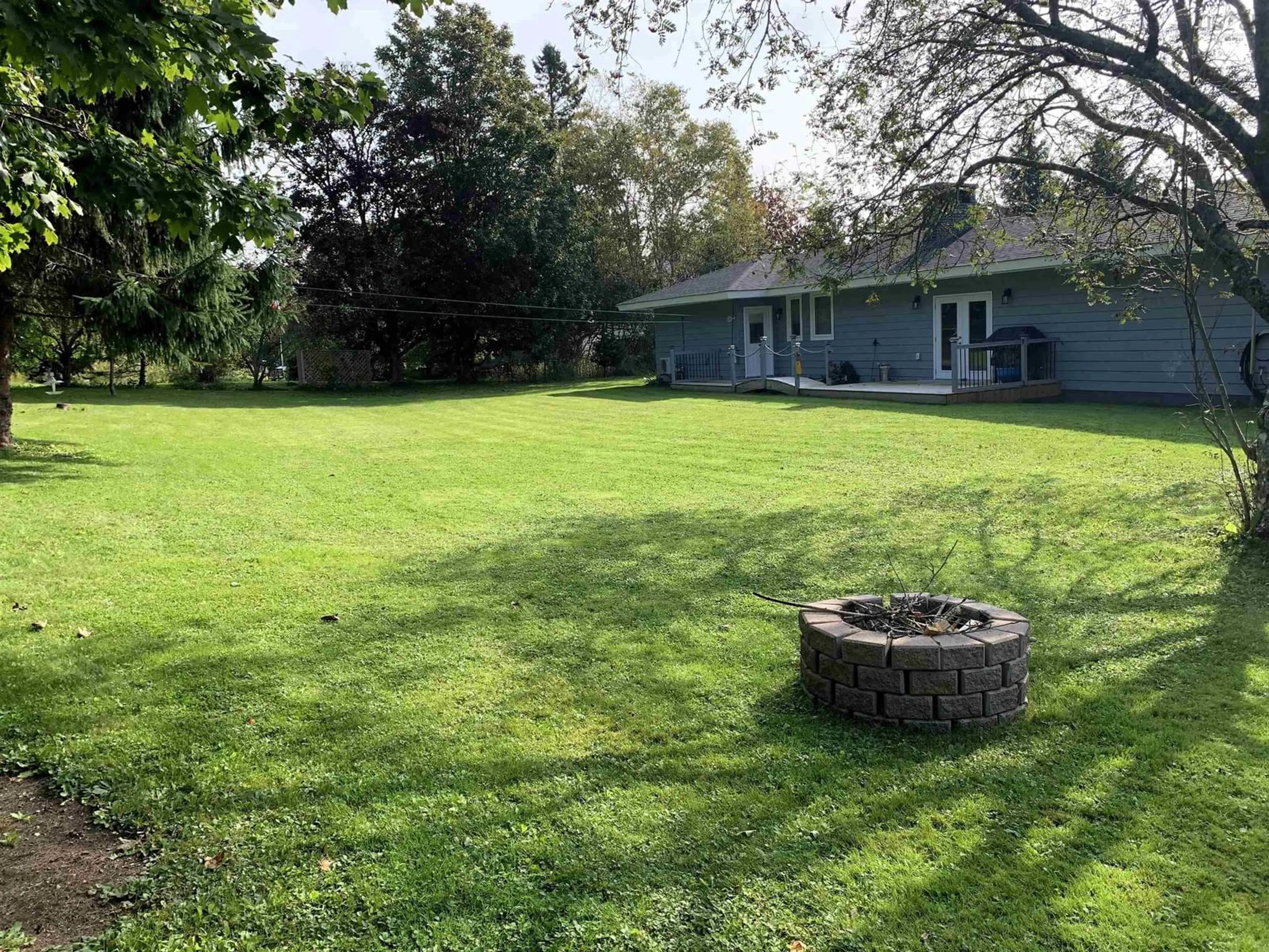 Fenced yard for 88 King St, Parrsboro Nova Scotia B0M 1S0