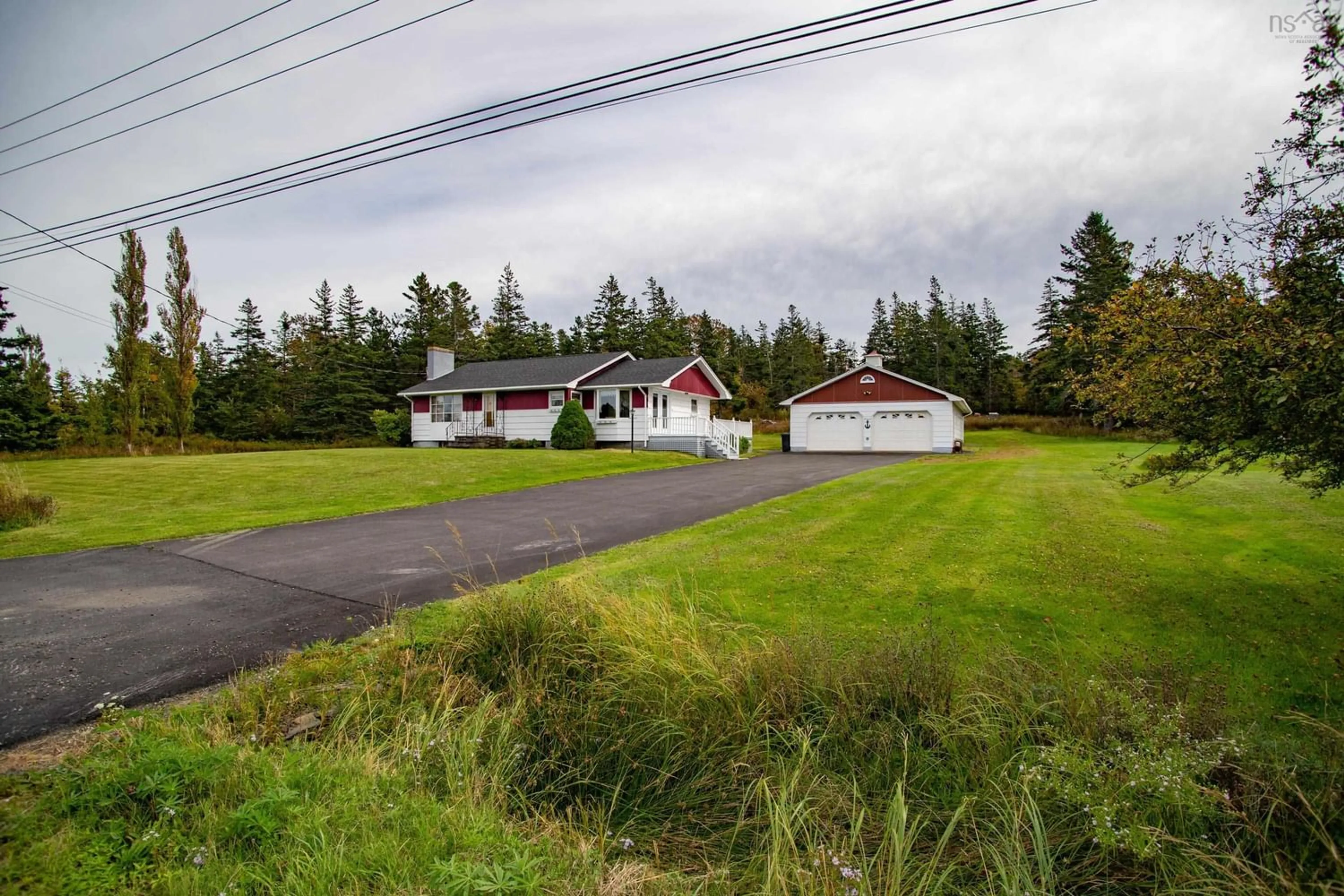 Outside view for 6140 Shore Rd, Youngs Cove Nova Scotia B0S 1L0