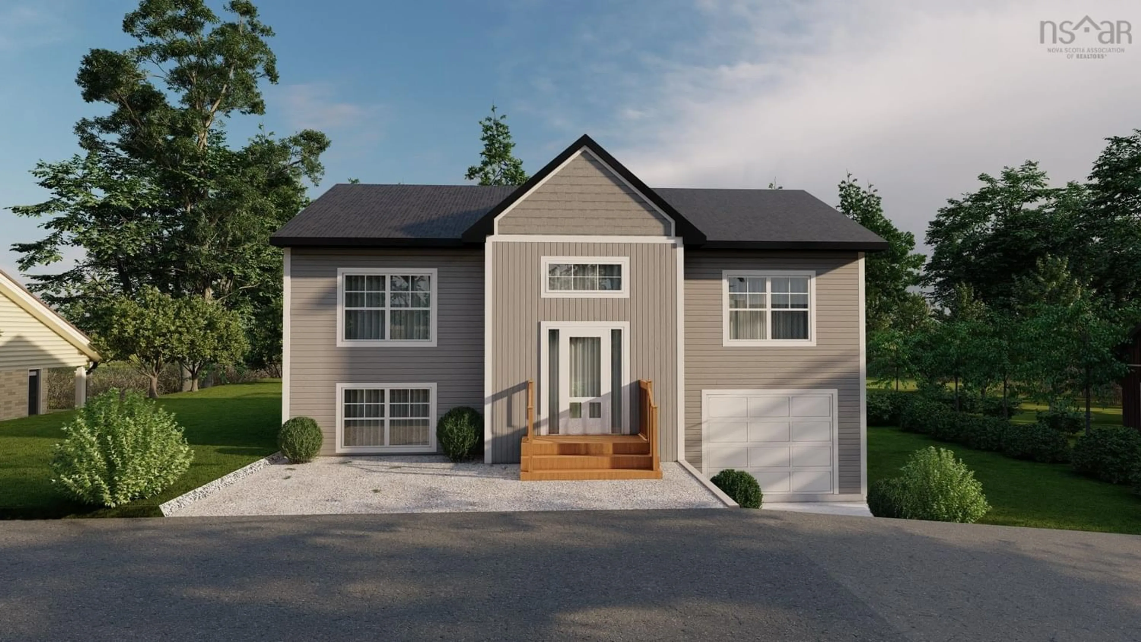 Home with stucco exterior material for Oceanstone Dr #Lot 8085, Upper Tantallon Nova Scotia B3Z 4K6