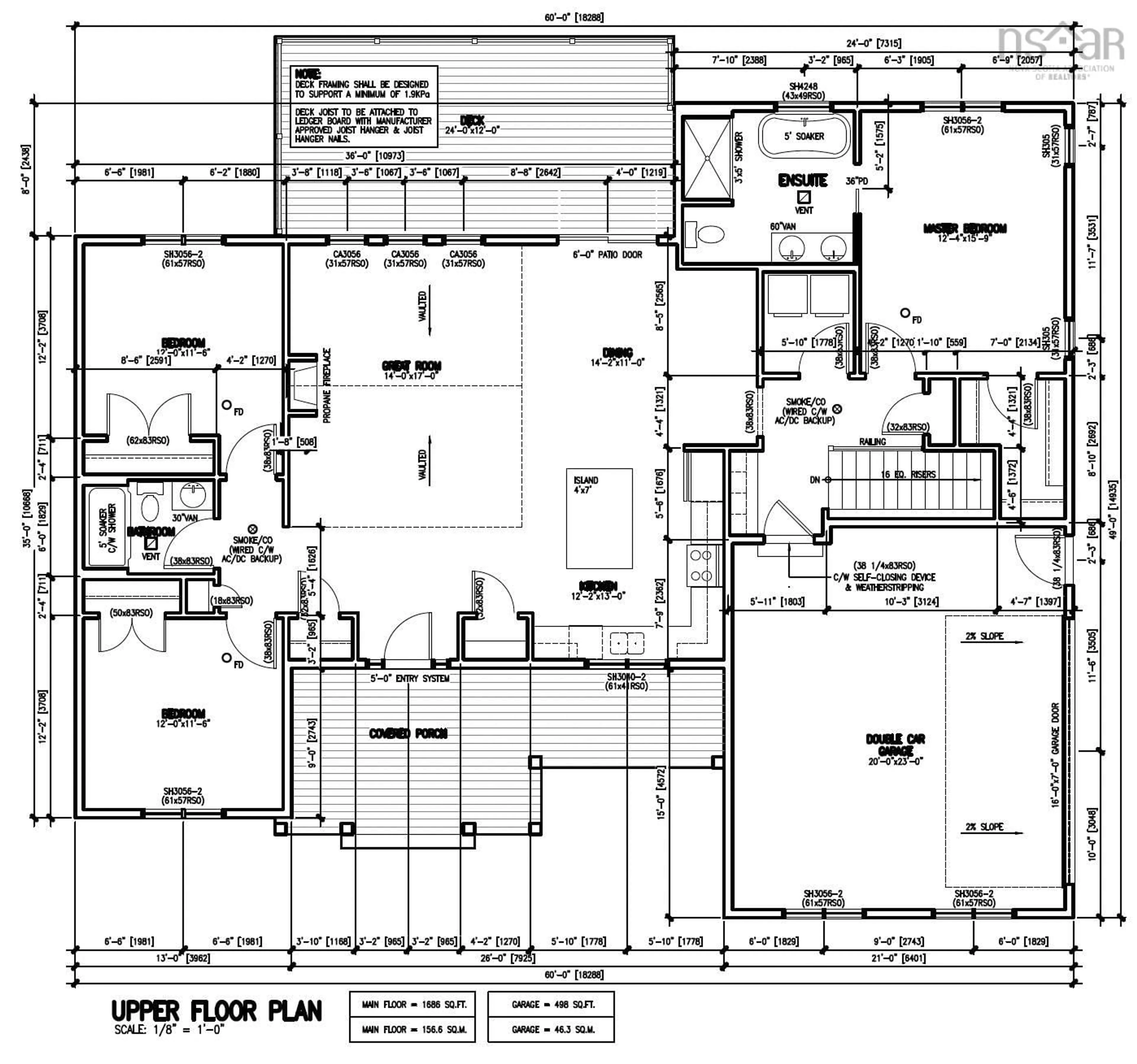 Floor plan for 1287 Fleetwood Dr, Fall River Nova Scotia B2T 0V6