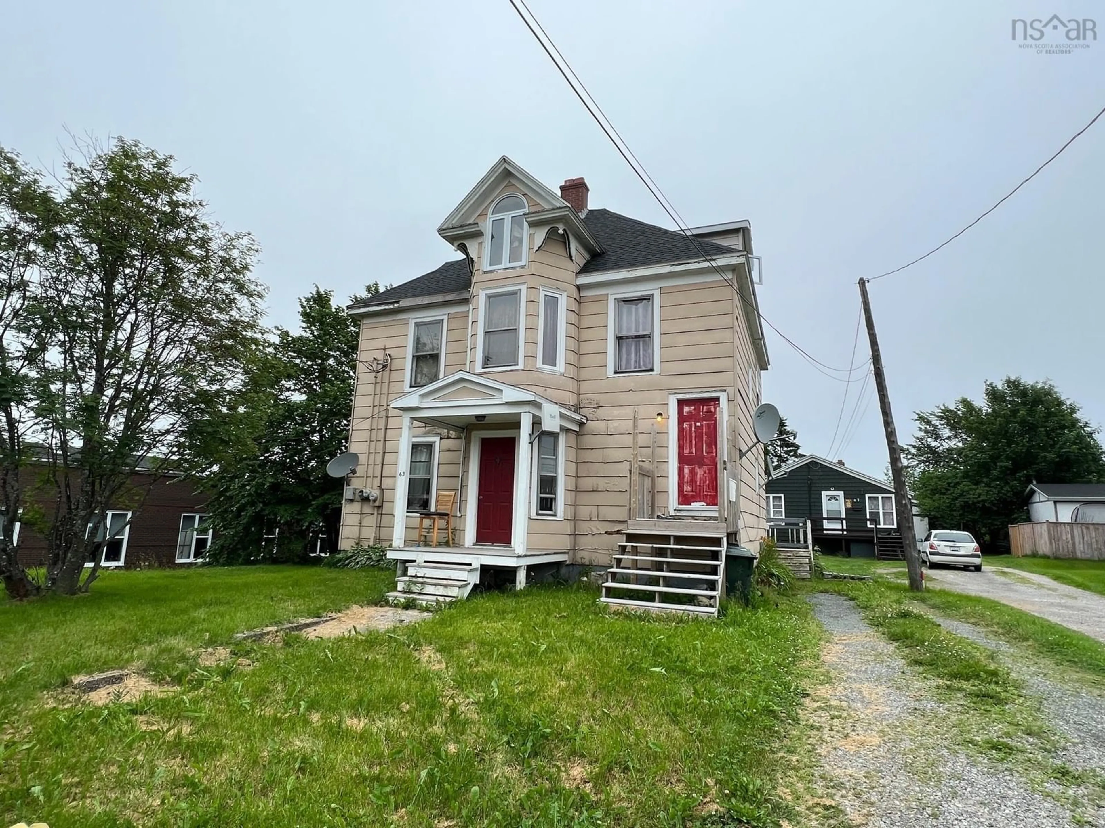 Frontside or backside of a home for 63 King St, Sydney Mines Nova Scotia B1V 1L7