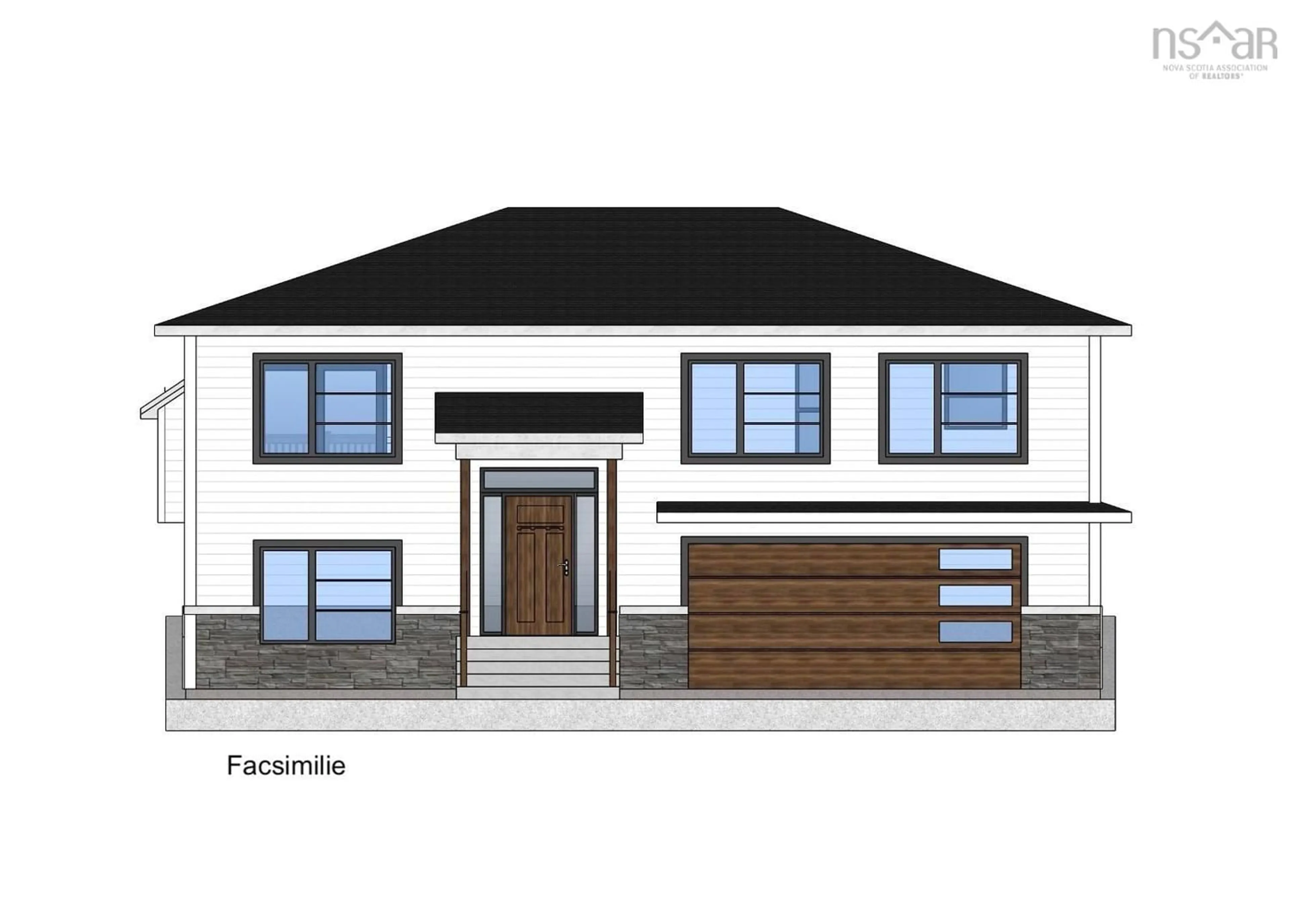 Frontside or backside of a home, cottage for 1228 Fleetwood Dr, Fall River Nova Scotia B2T 0V6