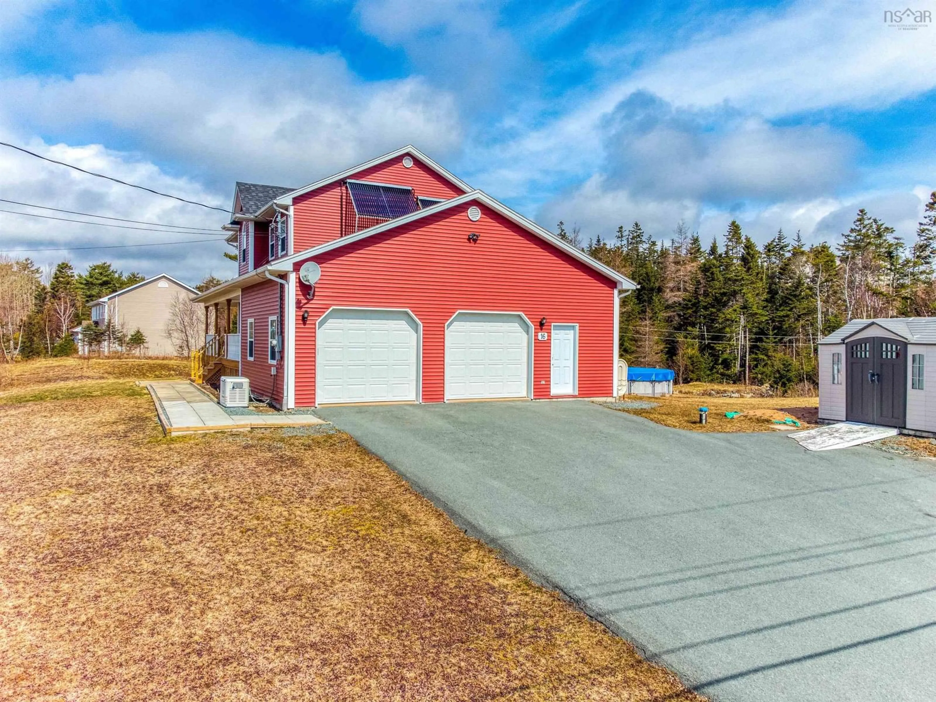 Frontside or backside of a home for 16 Morgan Dr, Lawrencetown Nova Scotia B2Z 1V6