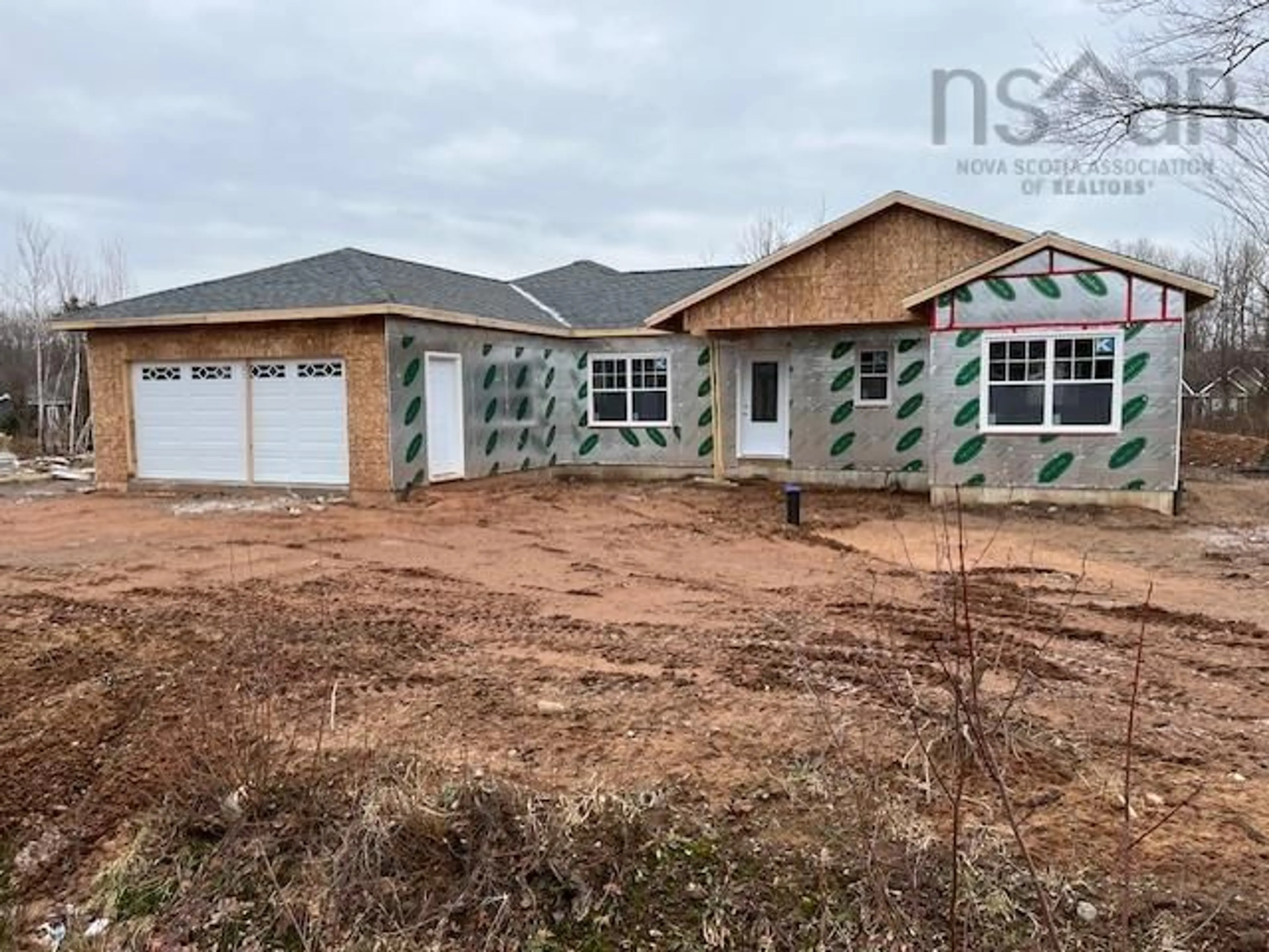 Home with stucco exterior material for Lot 32 Lacey Dr, Centreville Nova Scotia B0P 1J0
