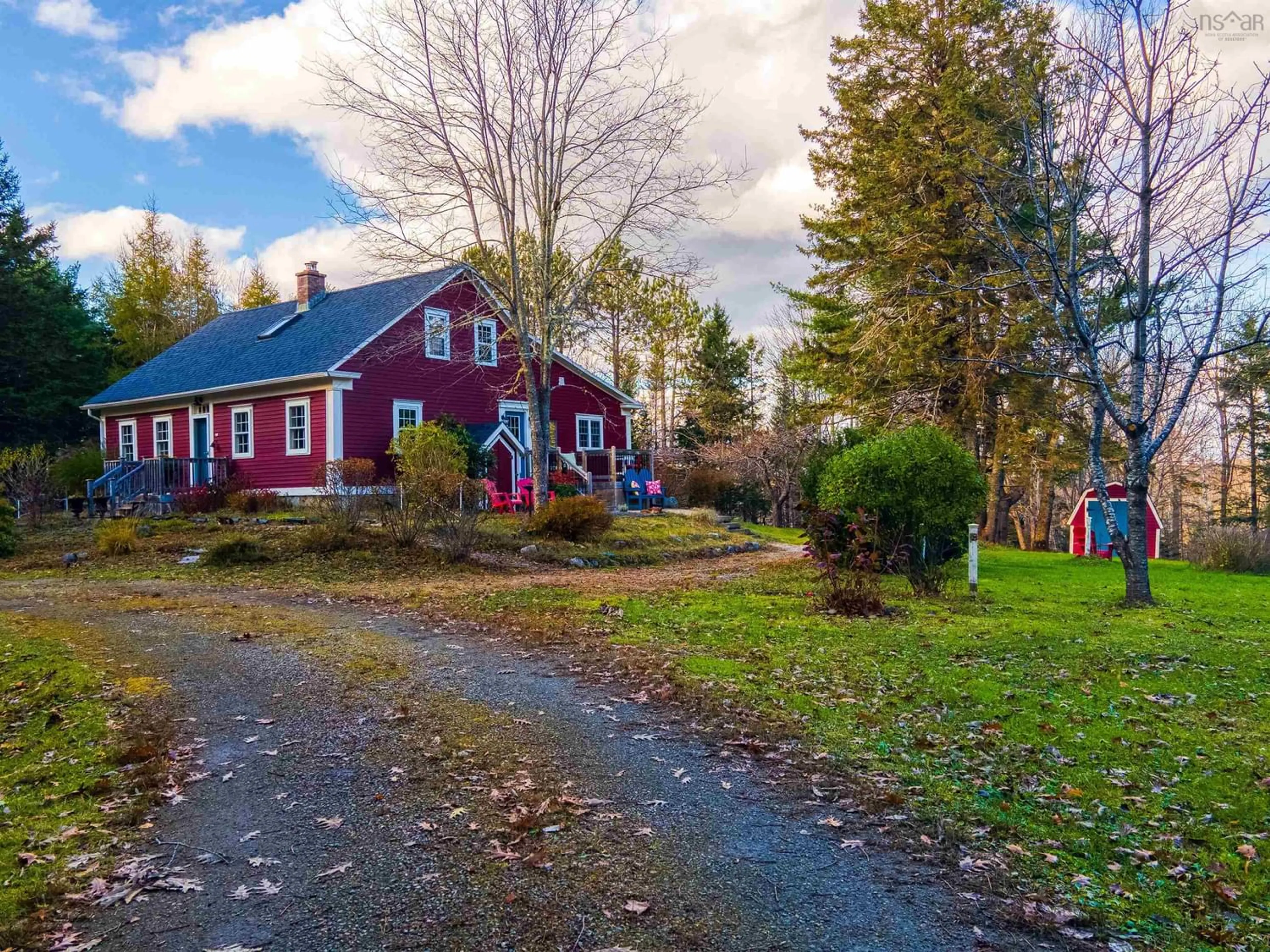 Frontside or backside of a home, cottage for 172 Hamms Hill Rd, Blockhouse Nova Scotia B0J 1E0