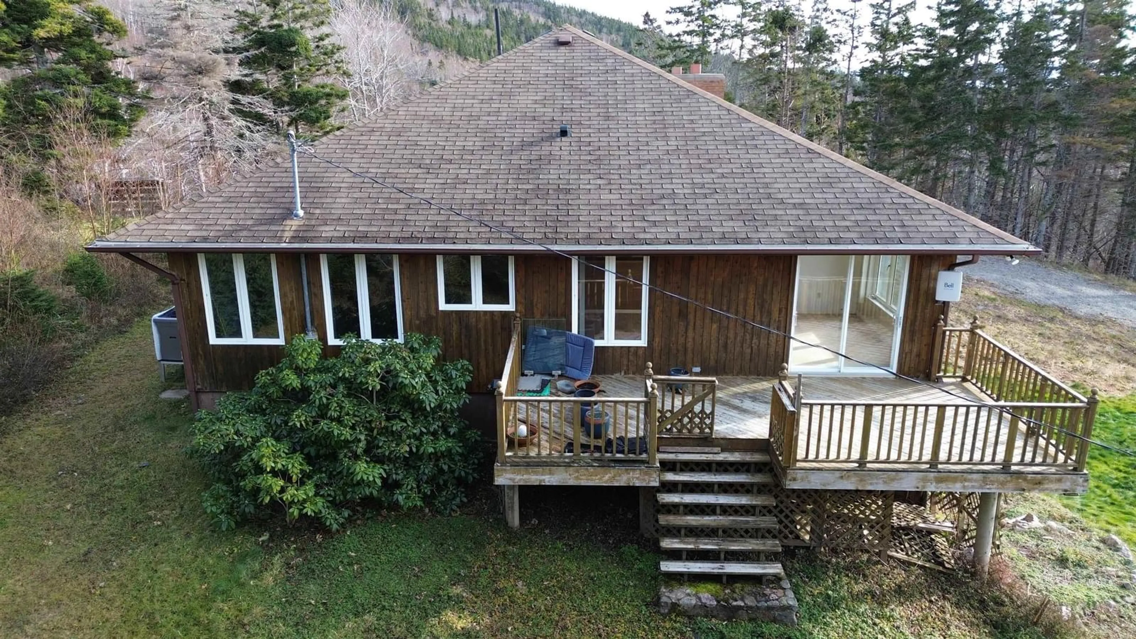 Outside view for 601 Derby Point Rd, Grand Narrows Nova Scotia B1T 1E3