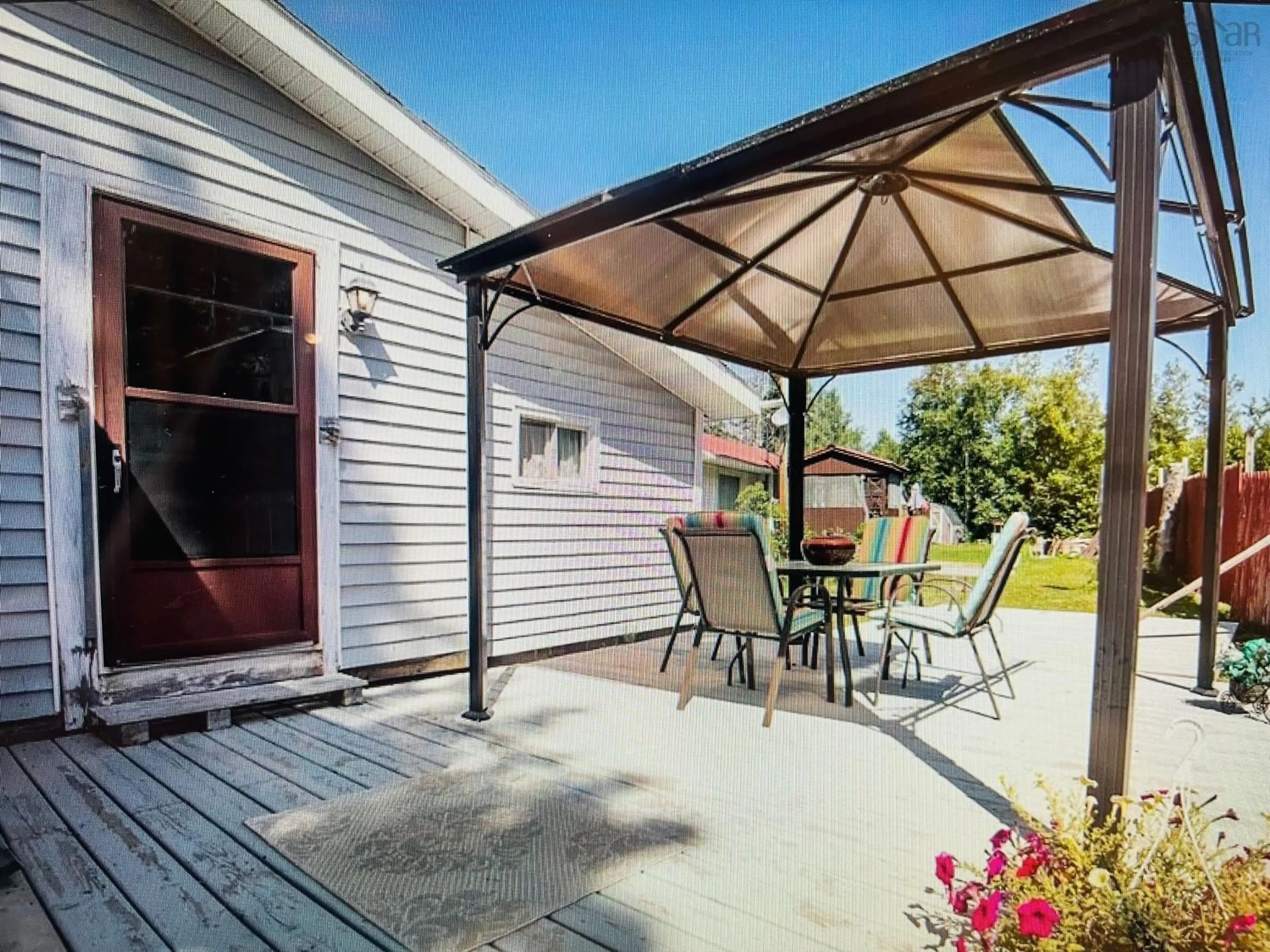 Patio for 46 Jackson Point Rd, Tidnish Bridge Nova Scotia B4H 3X9