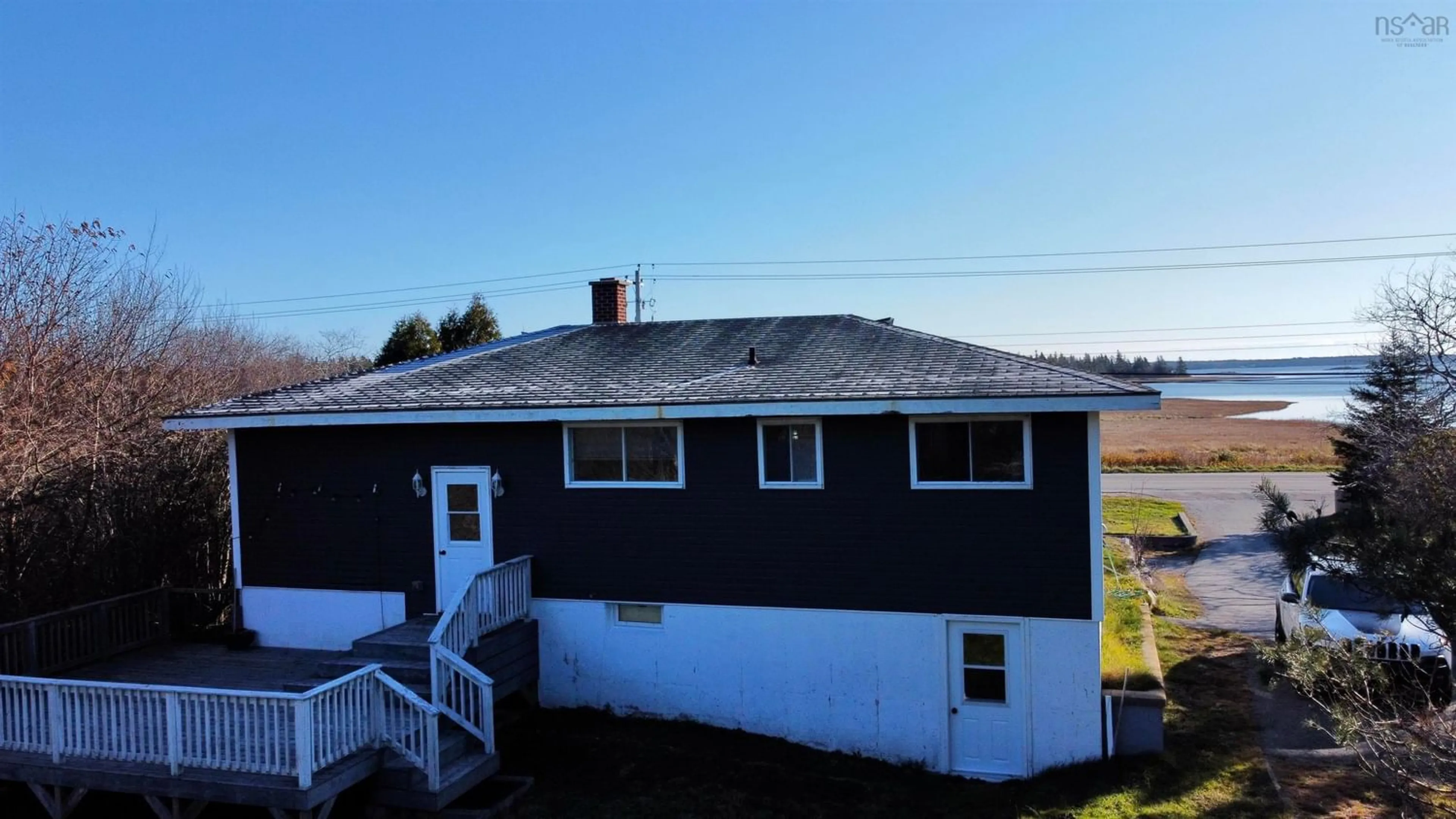 Frontside or backside of a home, the front or back of building for 2752 Highway 3, Barrington Nova Scotia B0W 1E0