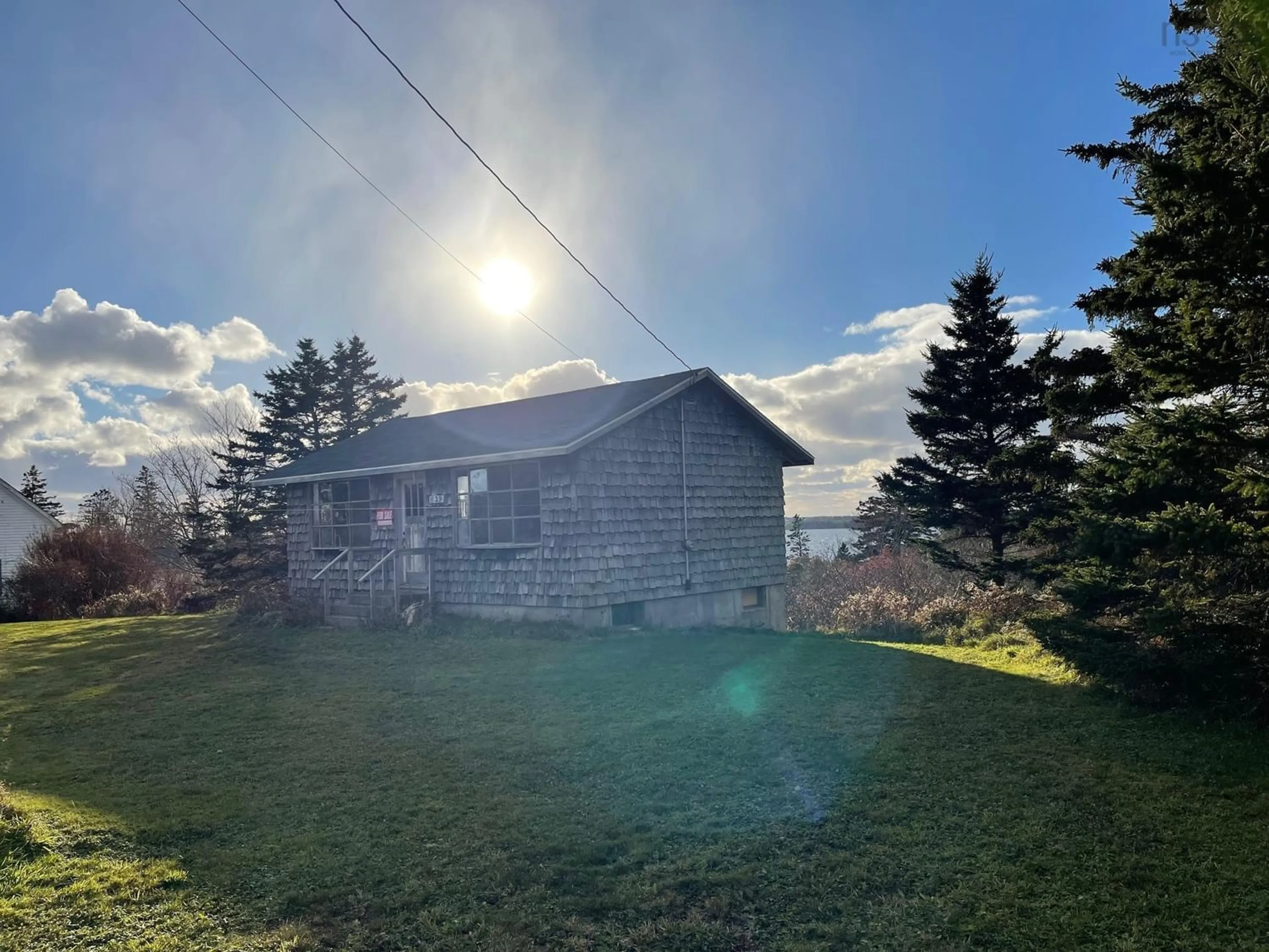 Frontside or backside of a home, cottage for 1139 Highway 3, Middle East Pubnico Nova Scotia B0W 2A0