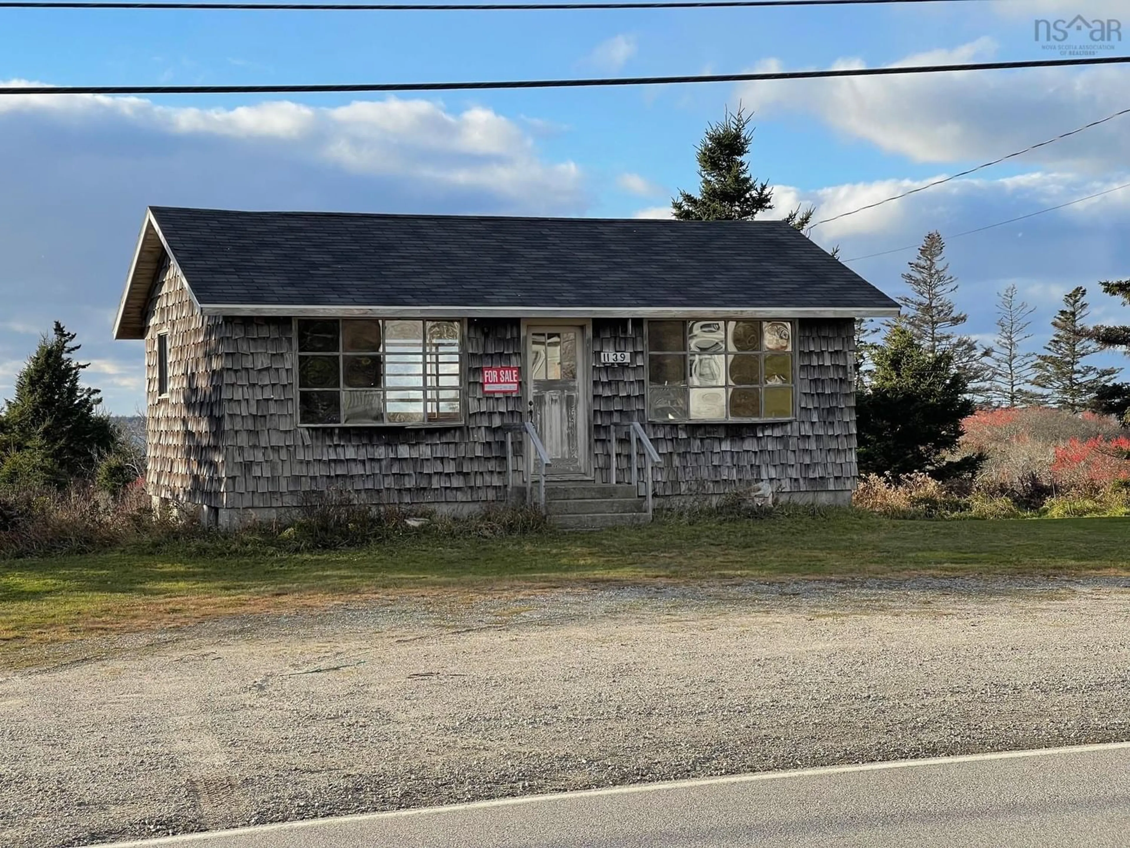 Frontside or backside of a home, cottage for 1139 Highway 3, Middle East Pubnico Nova Scotia B0W 2A0