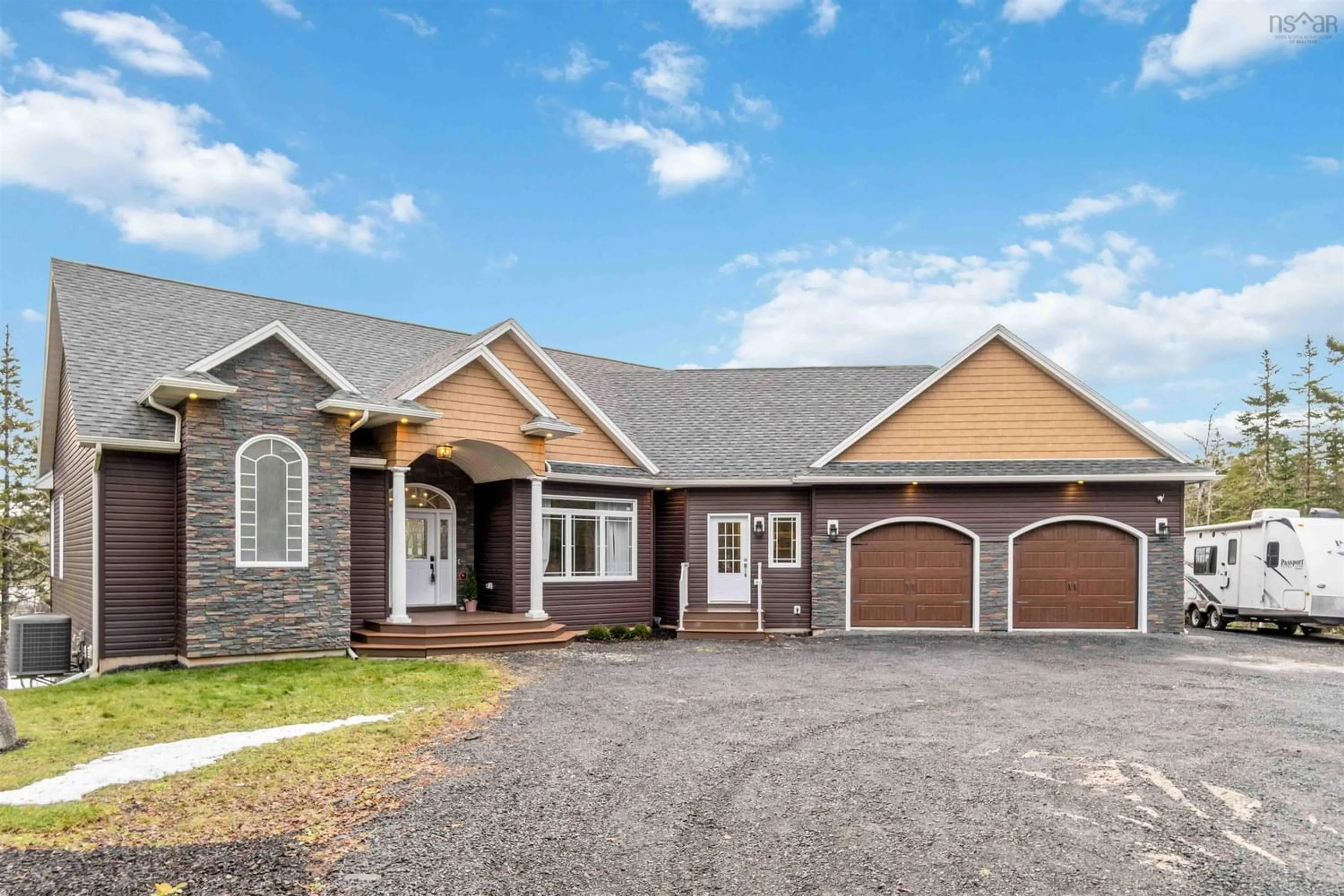 Home with brick exterior material for 190 Goldeneye Dr, Timberlea Nova Scotia B3T 0E6