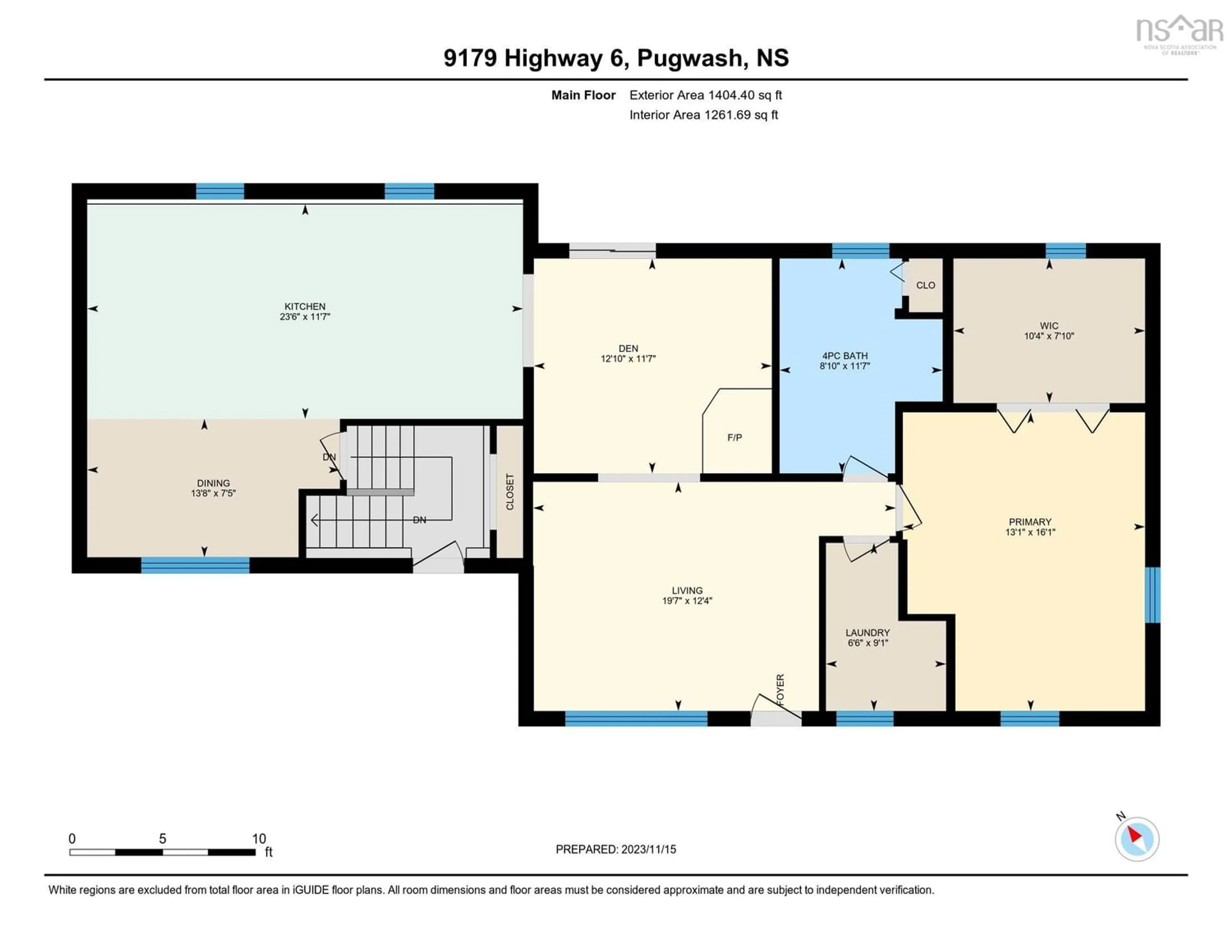 Floor plan for 9179 Highway 6, Pugwash Nova Scotia B0K 1L0