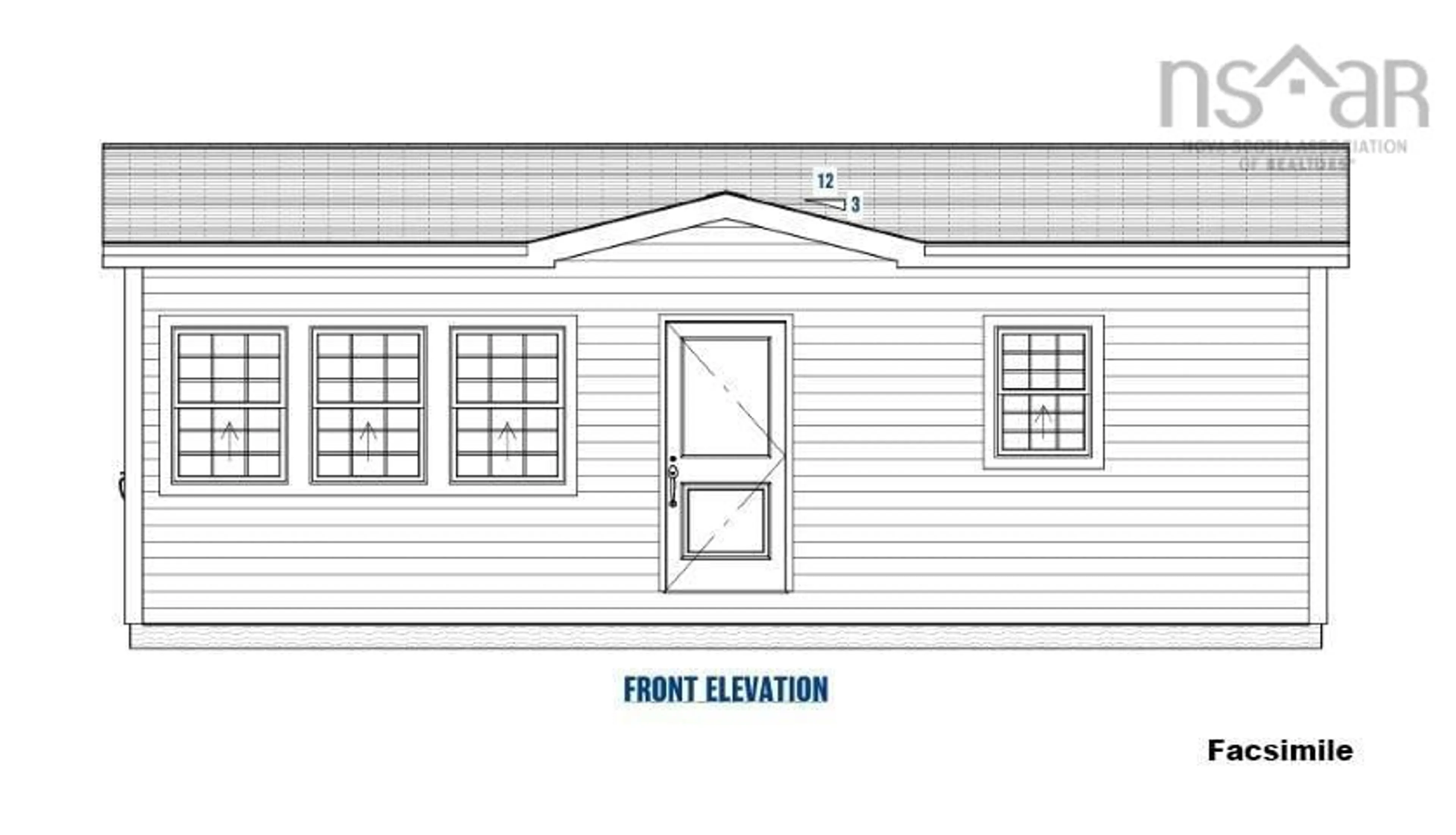 Frontside or backside of a home, the front or back of building for 28 Wild Chance Dr, Bible Hill Nova Scotia B2N 2W8