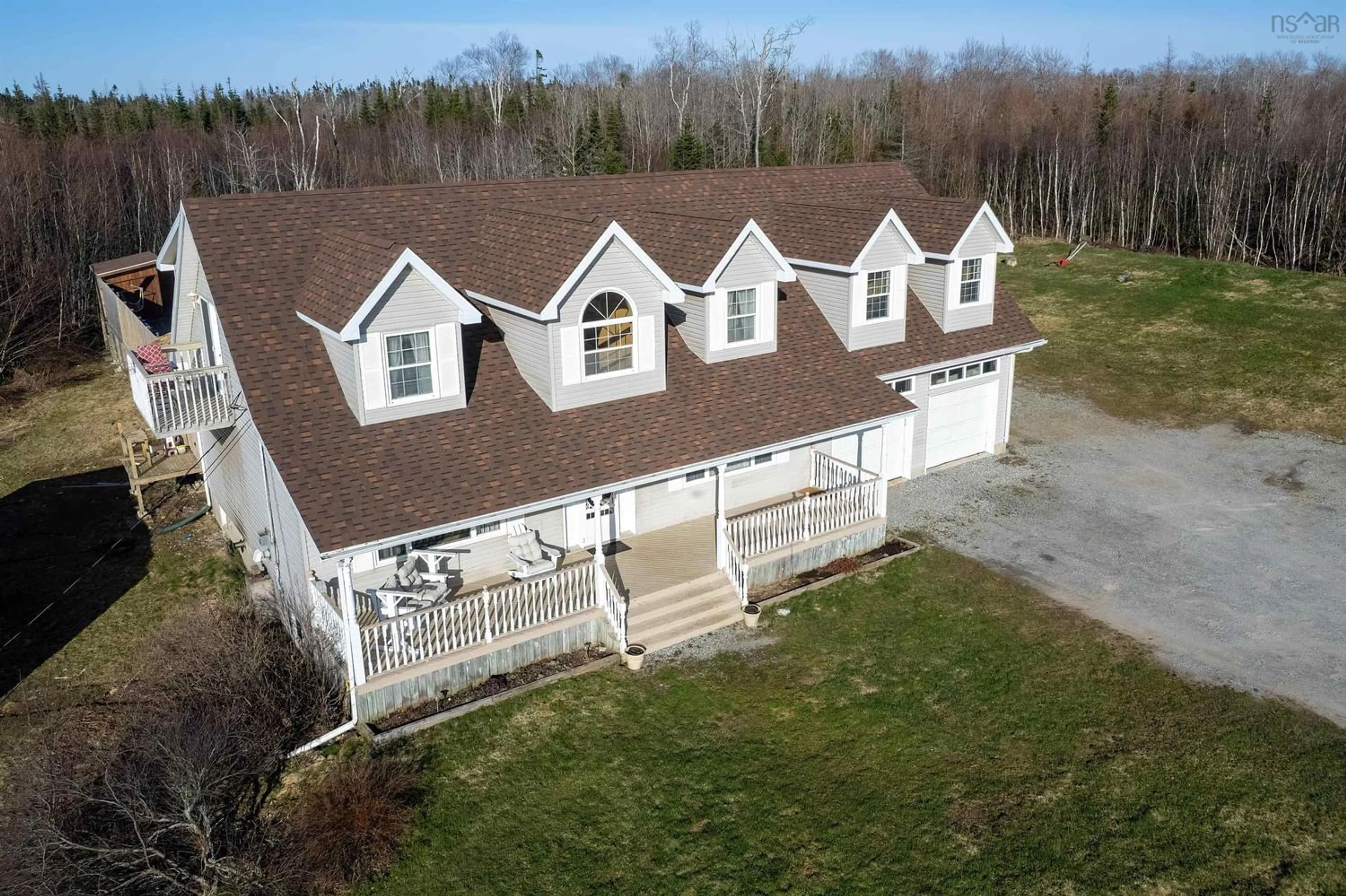 Frontside or backside of a home for 500 Johnson Rd, Georges River Nova Scotia B1Y 3B2