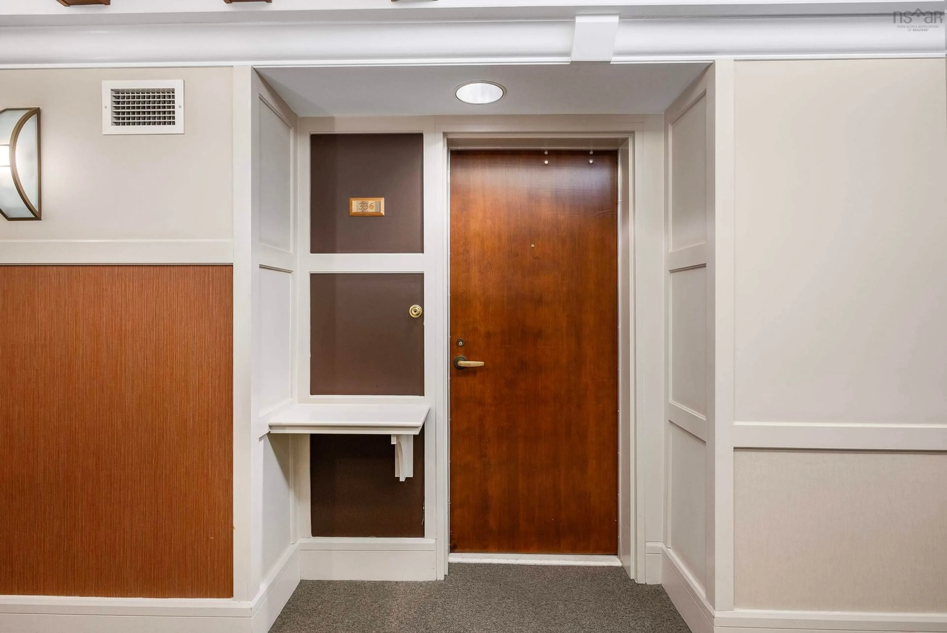 Indoor entryway, unknown floor for 1477 Lower Water St #336, Halifax Nova Scotia B3J 3Z4