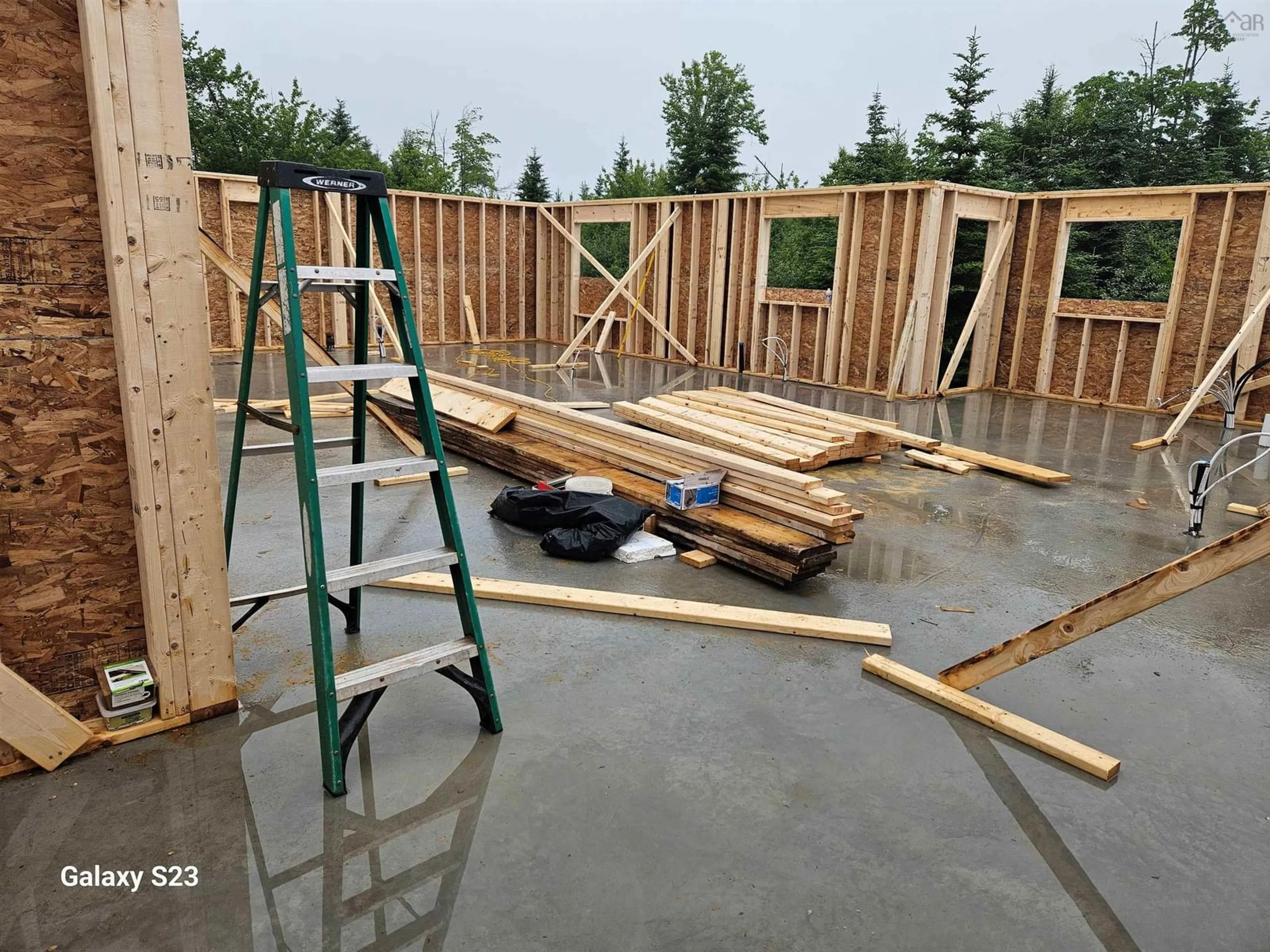 A pic of a room, cement floor for 85 Glasgow Rd, East Preston Nova Scotia B2Z 1E9