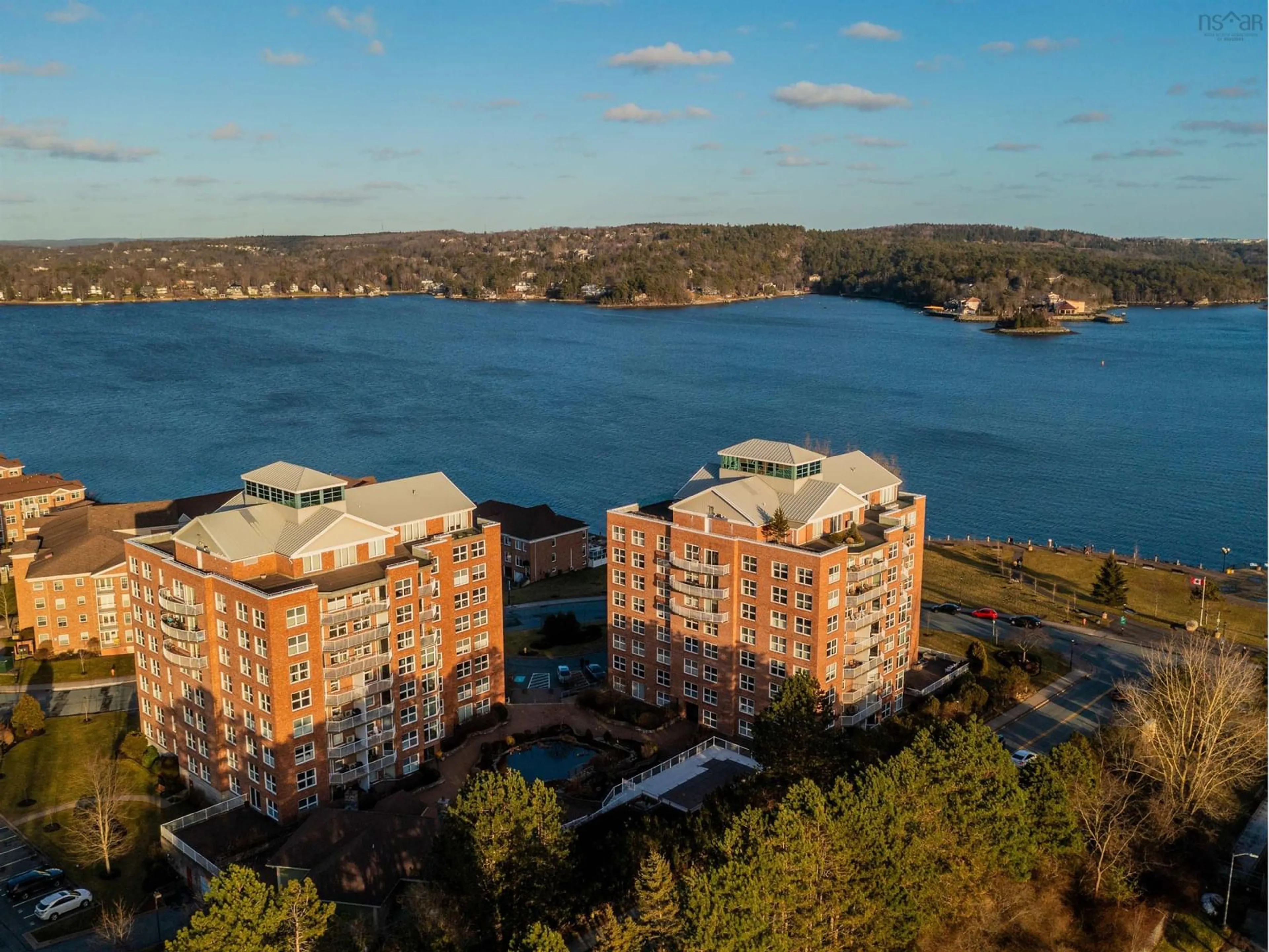 Balcony in the apartment for 99 Waterfront Dr #201, Bedford Nova Scotia B4A 4K5