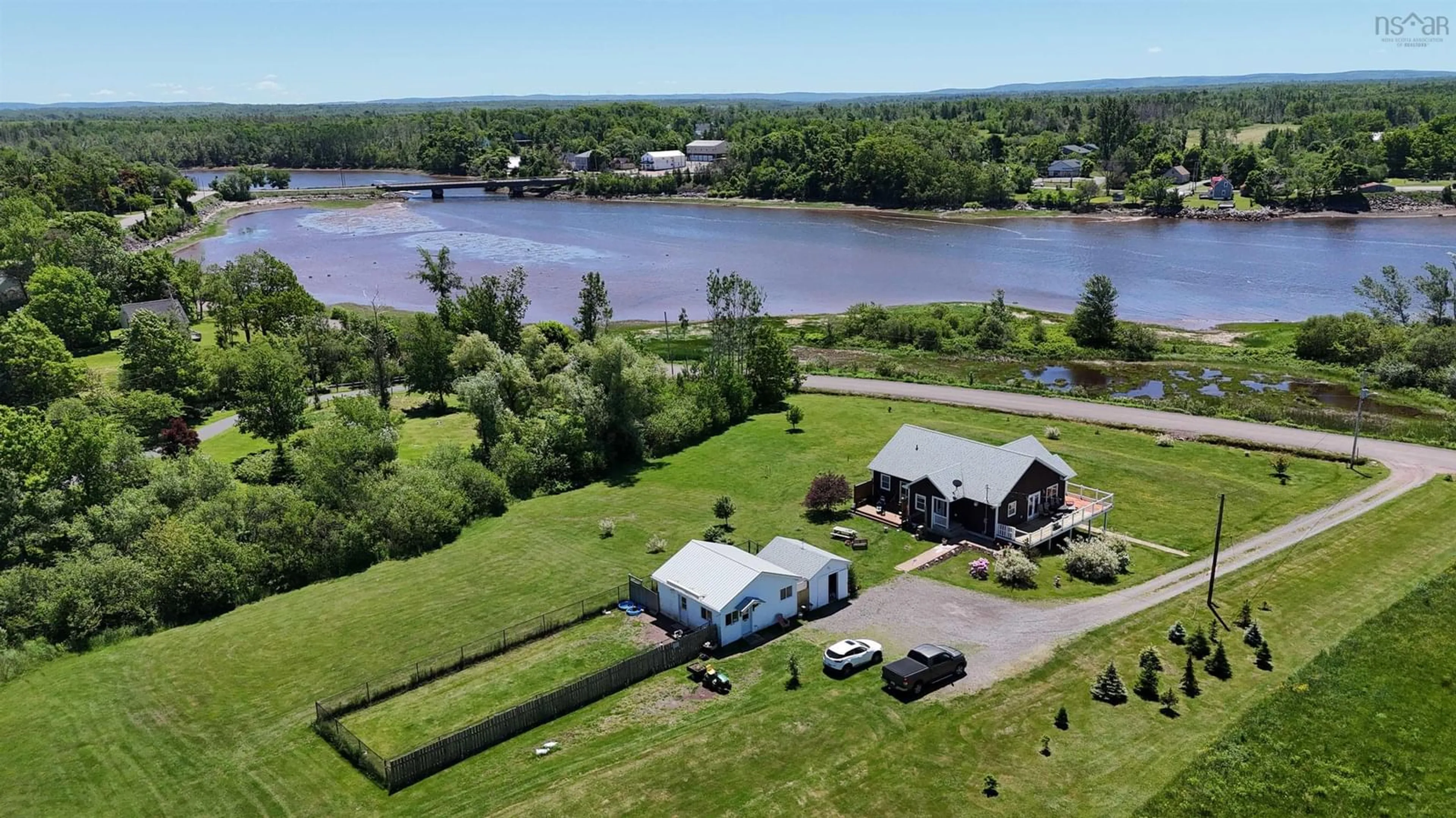 A pic from exterior of the house or condo for 118 River Rd, River John Nova Scotia B0K 1N0