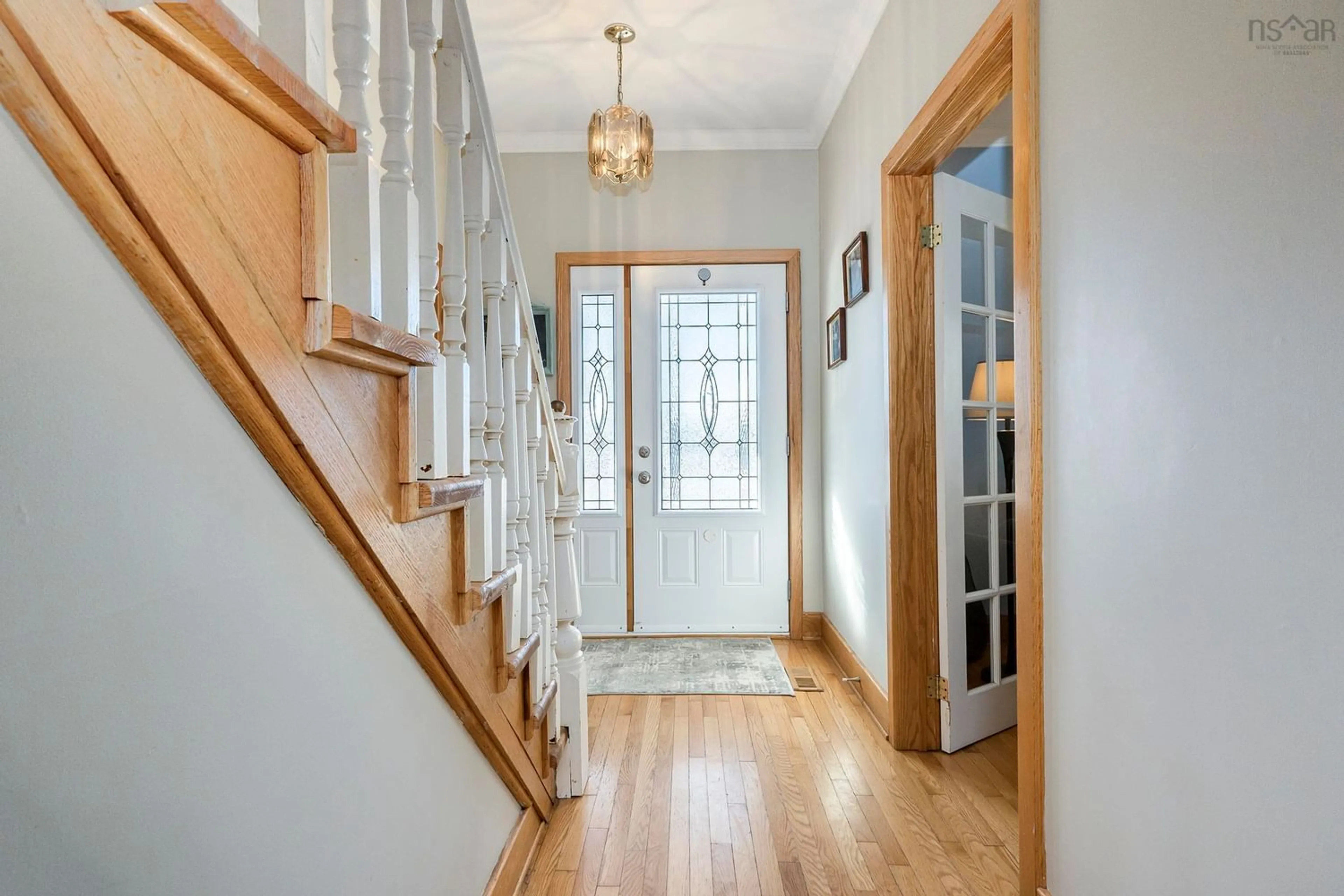 Indoor entryway, wood floors for 11 Scott Lane, Milford Nova Scotia B0N 1Y0