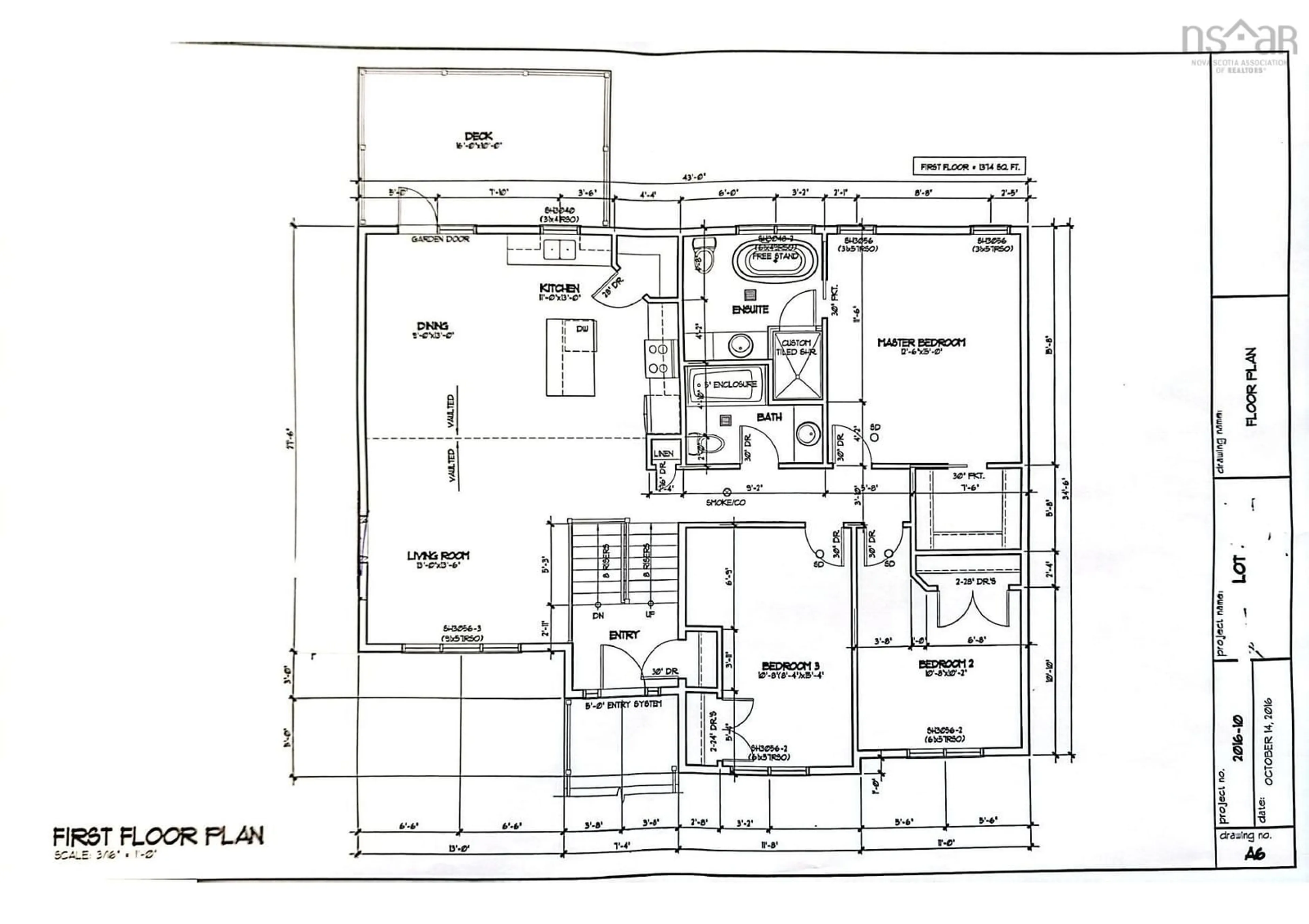 Floor plan for Steeple View Dr #Lot 4, Port Williams Nova Scotia B0P 1T0