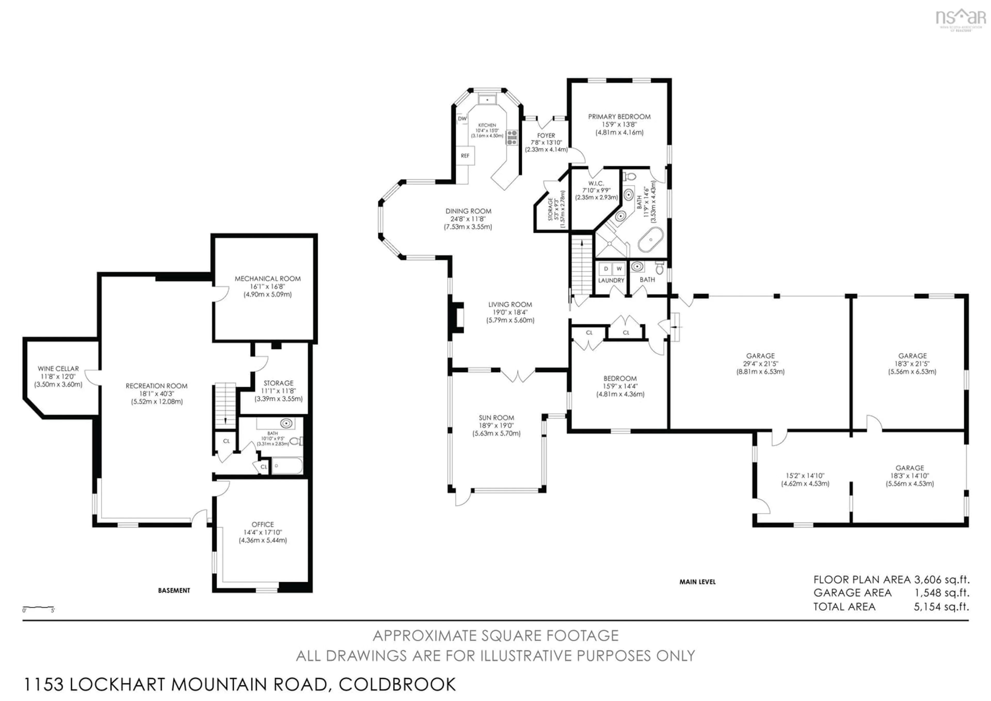 Floor plan for 1153 Lockhart Mountain Rd, Coldbrook Nova Scotia B4R 1C1