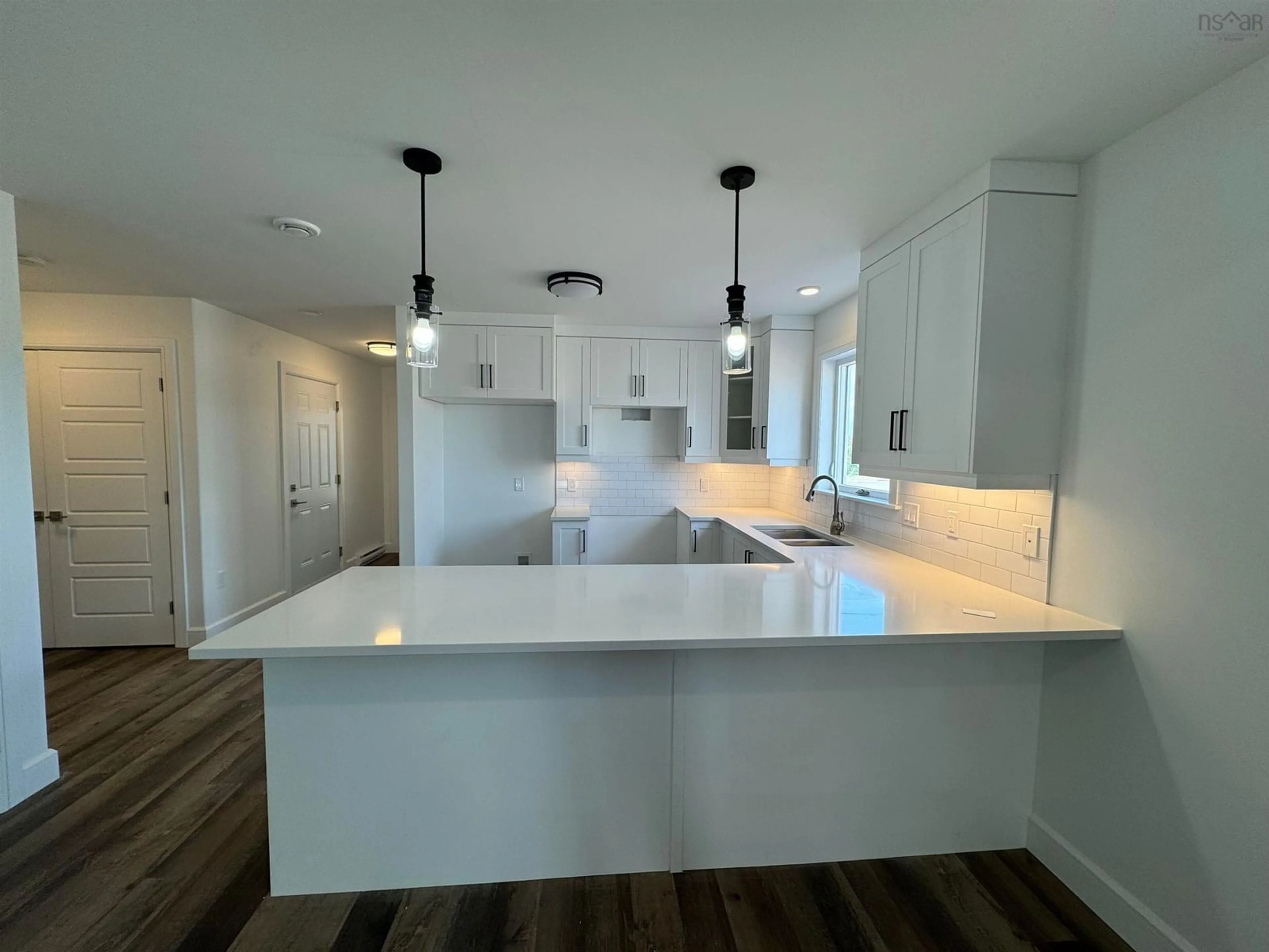 Open concept kitchen for 66 Community Way, Windsor Nova Scotia B0N 2T0