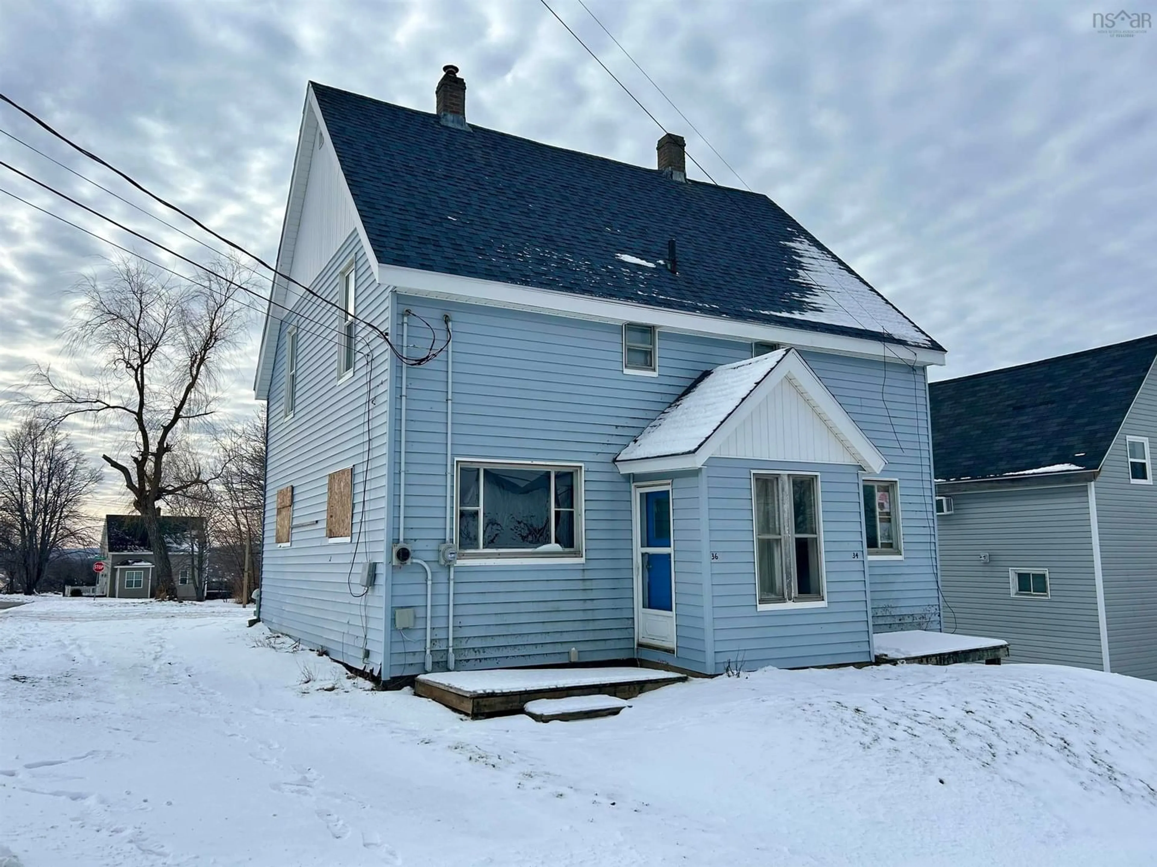 Home with unknown exterior material for 34-36 Diamond St, Trenton Nova Scotia B0K 1X0
