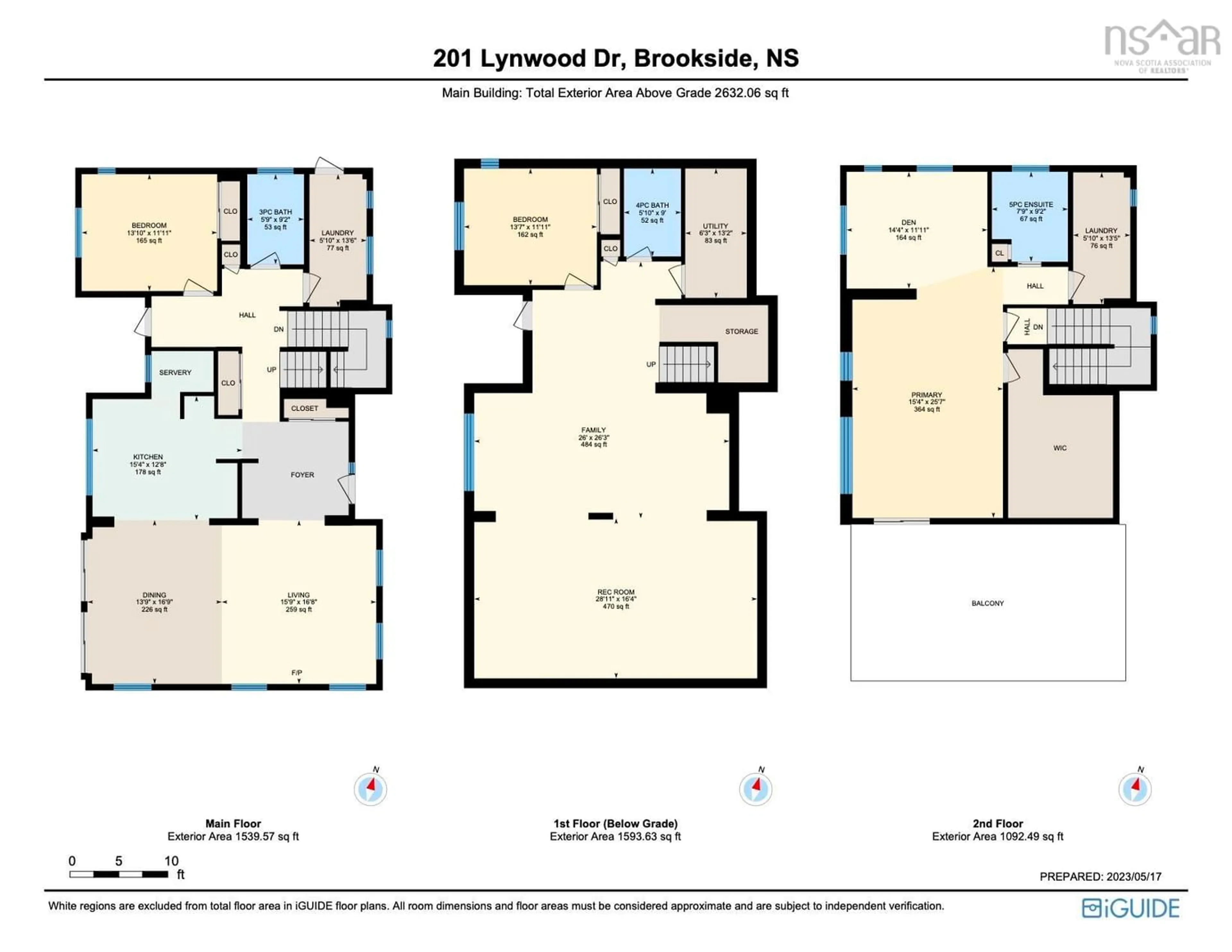 Floor plan for 201 Lynwood Dr, Brookside Nova Scotia B3T 0J8