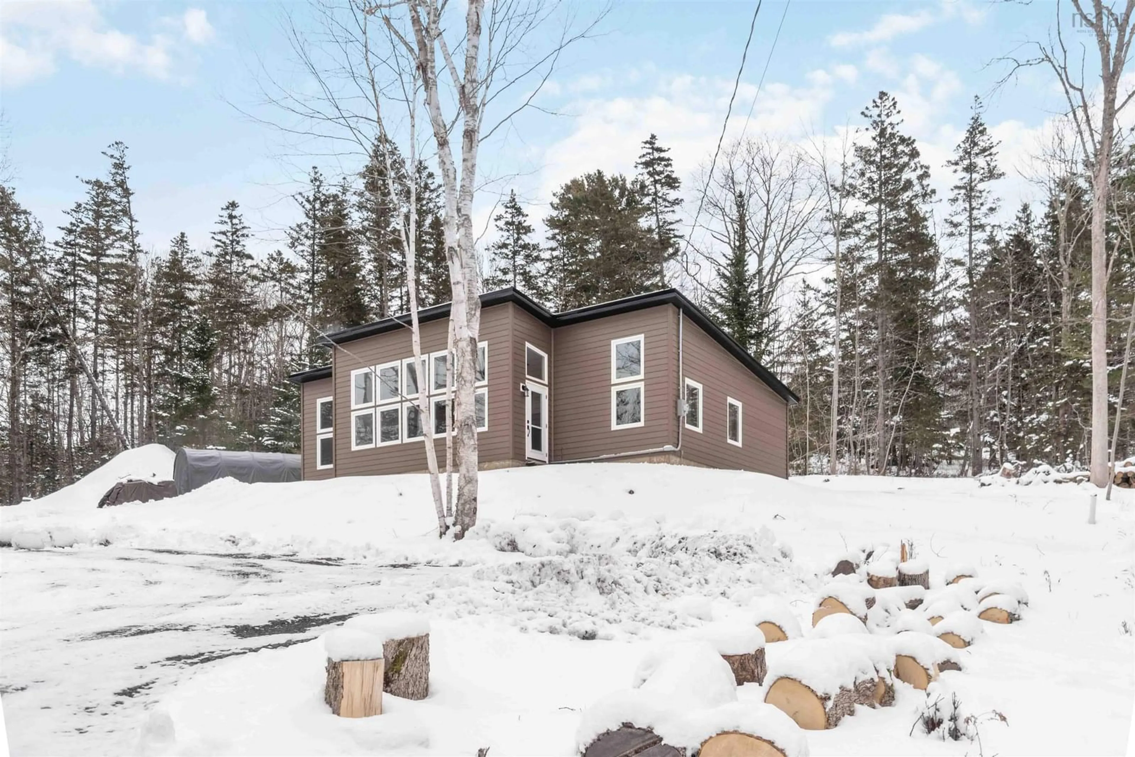 Home with stone exterior material for 462 Chute Rd, Bear River Nova Scotia B0S 1B0