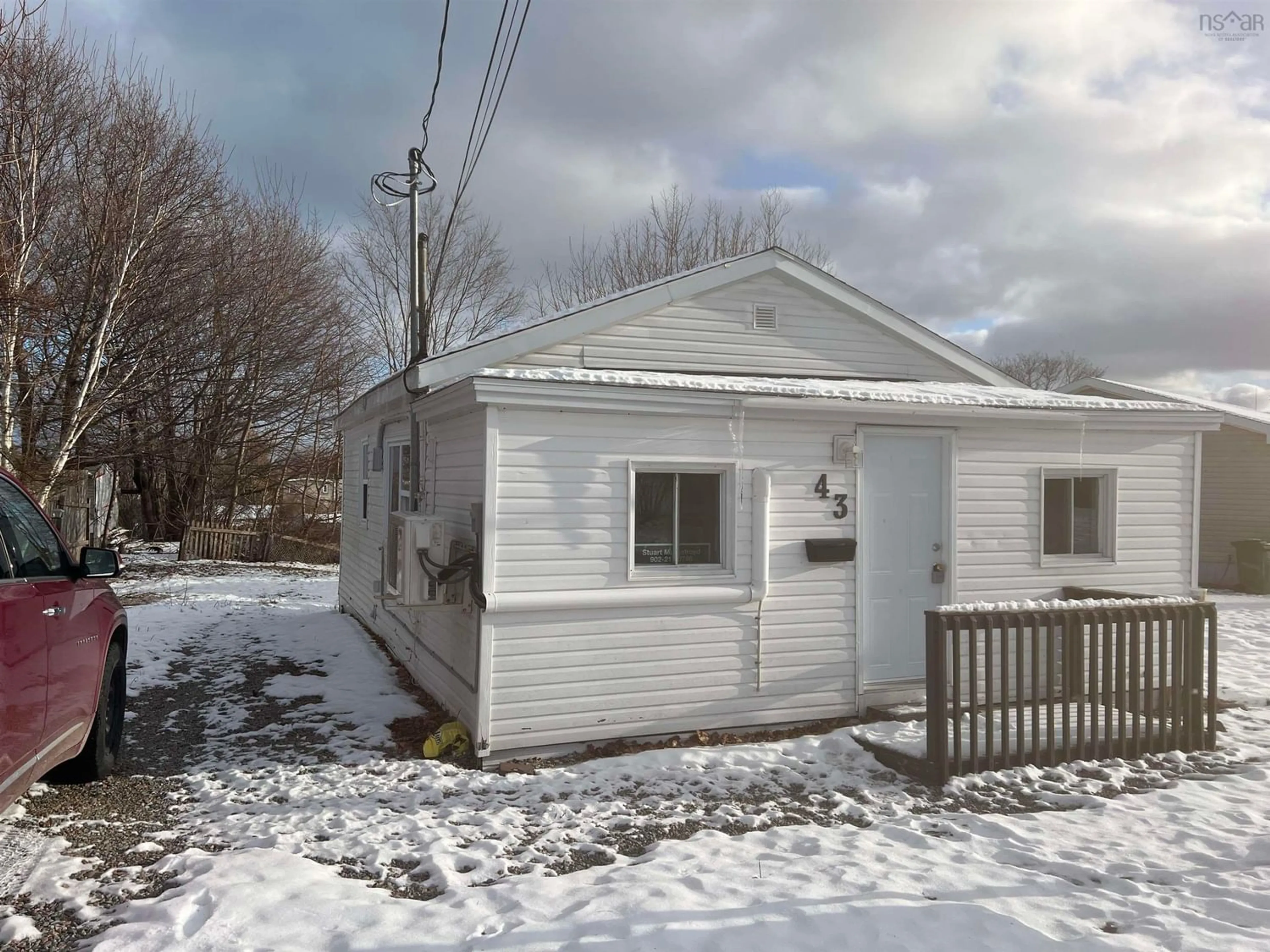 Frontside or backside of a home for 43 Young Ave, North Sydney Nova Scotia B2A 1Y7